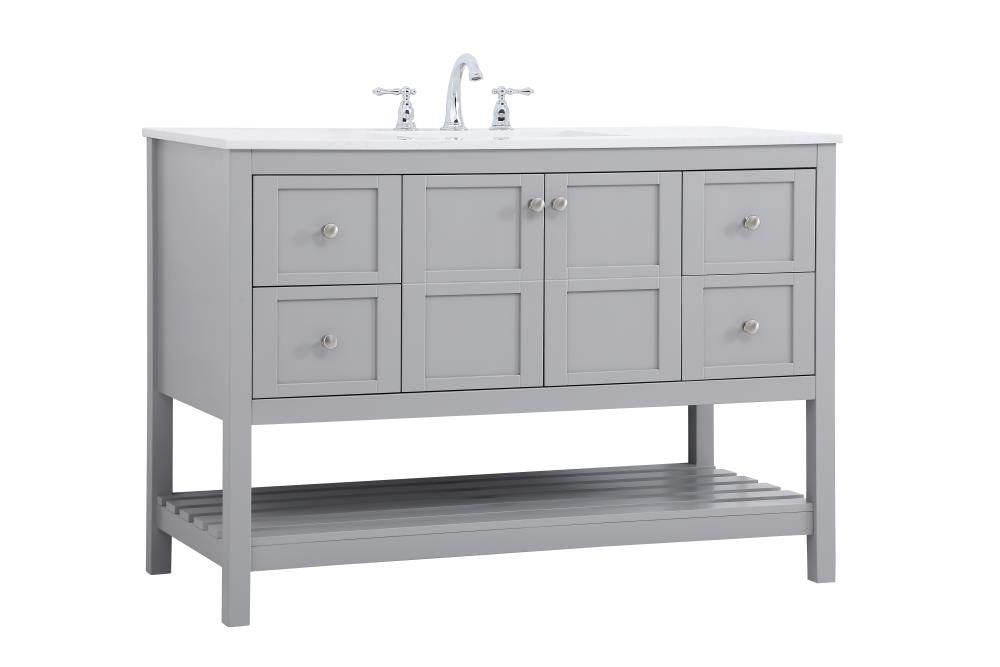 Elegant Decor FI49248GR Bath-Vanity-Combo - View #3
