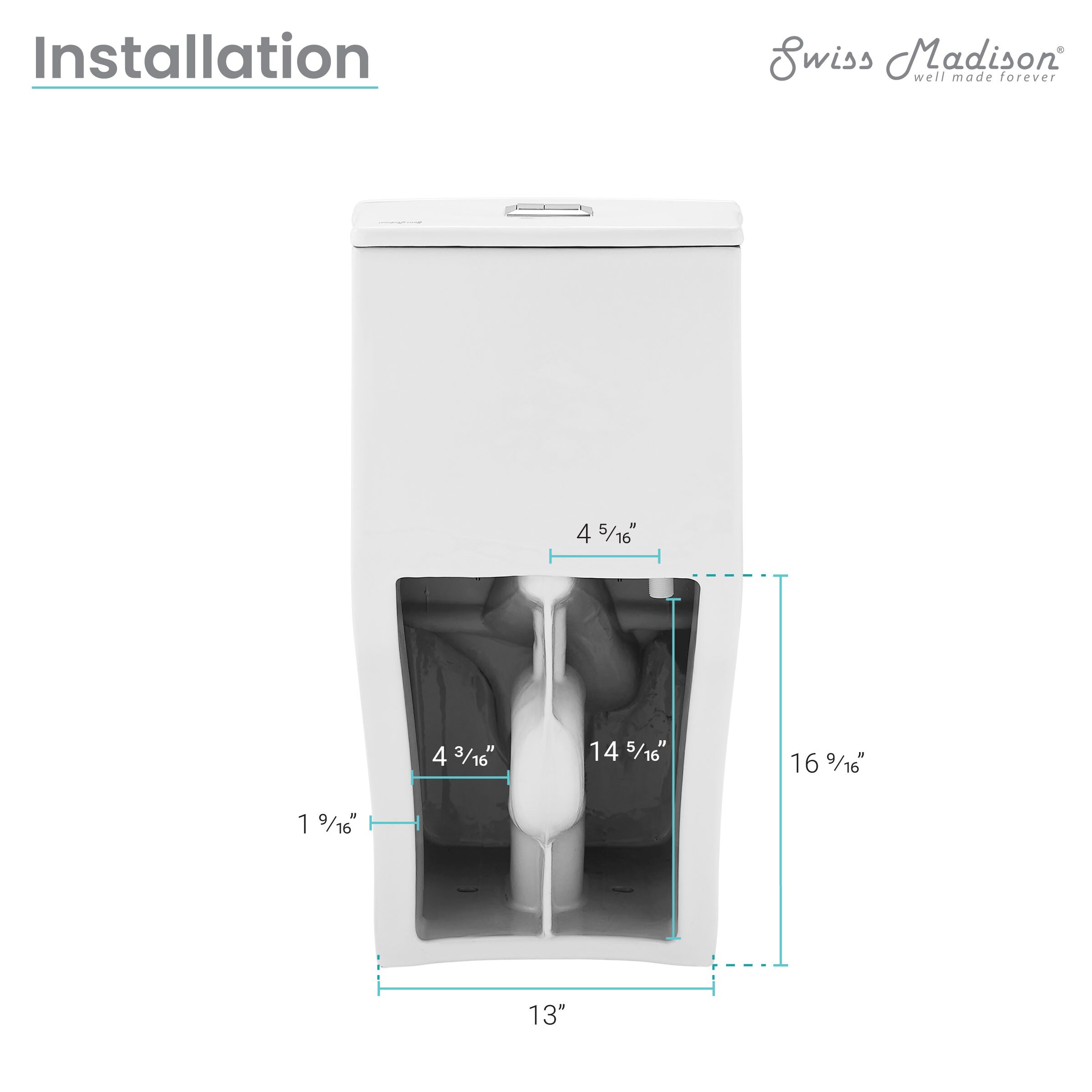 Swiss Madison SM-1T106 toilets - View #14