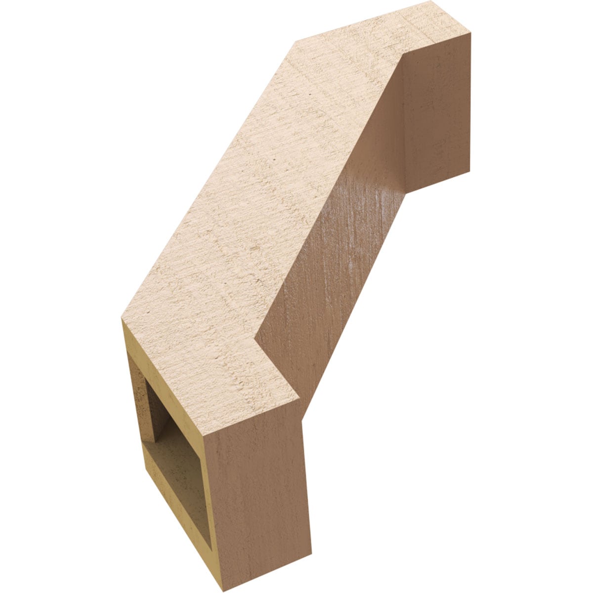 Ekena Millwork BRCUR05X14X14BURRCPR braces - View #7