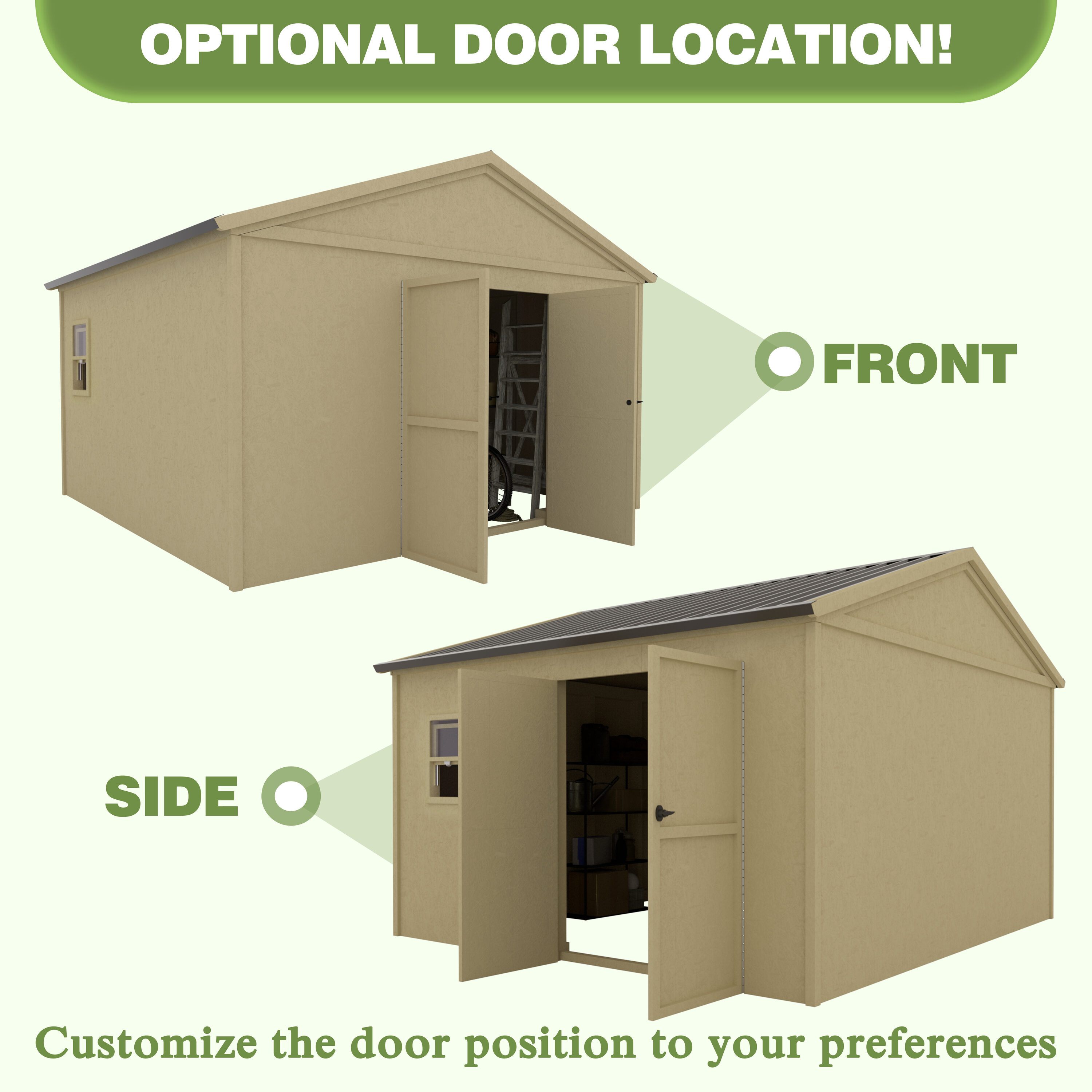 VEIKOUS PG0301-WD-7 Wood-Storage-Buildings - View #5