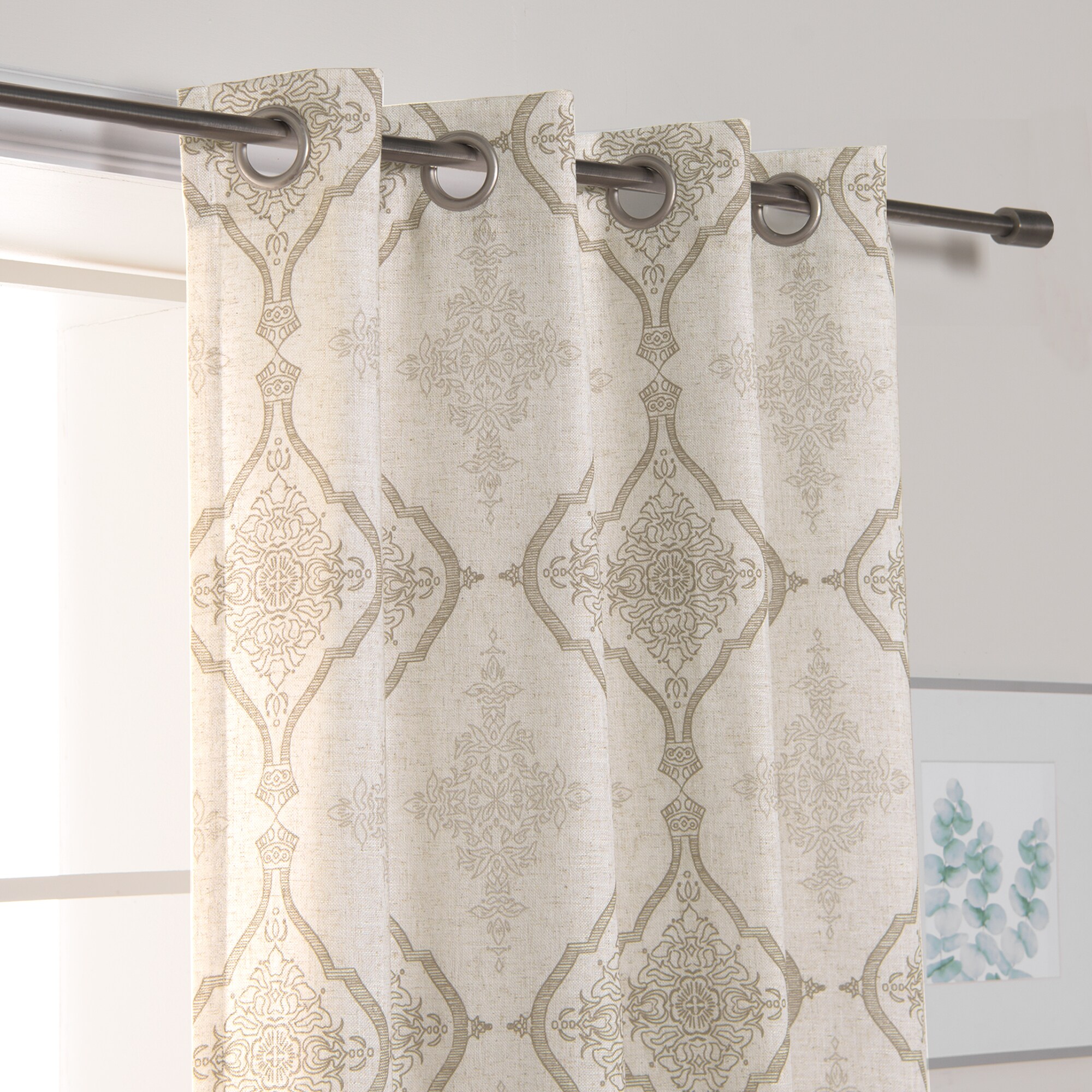 Best Home Fashion JC-14-MED01-84-BEIGE curtains - View #3