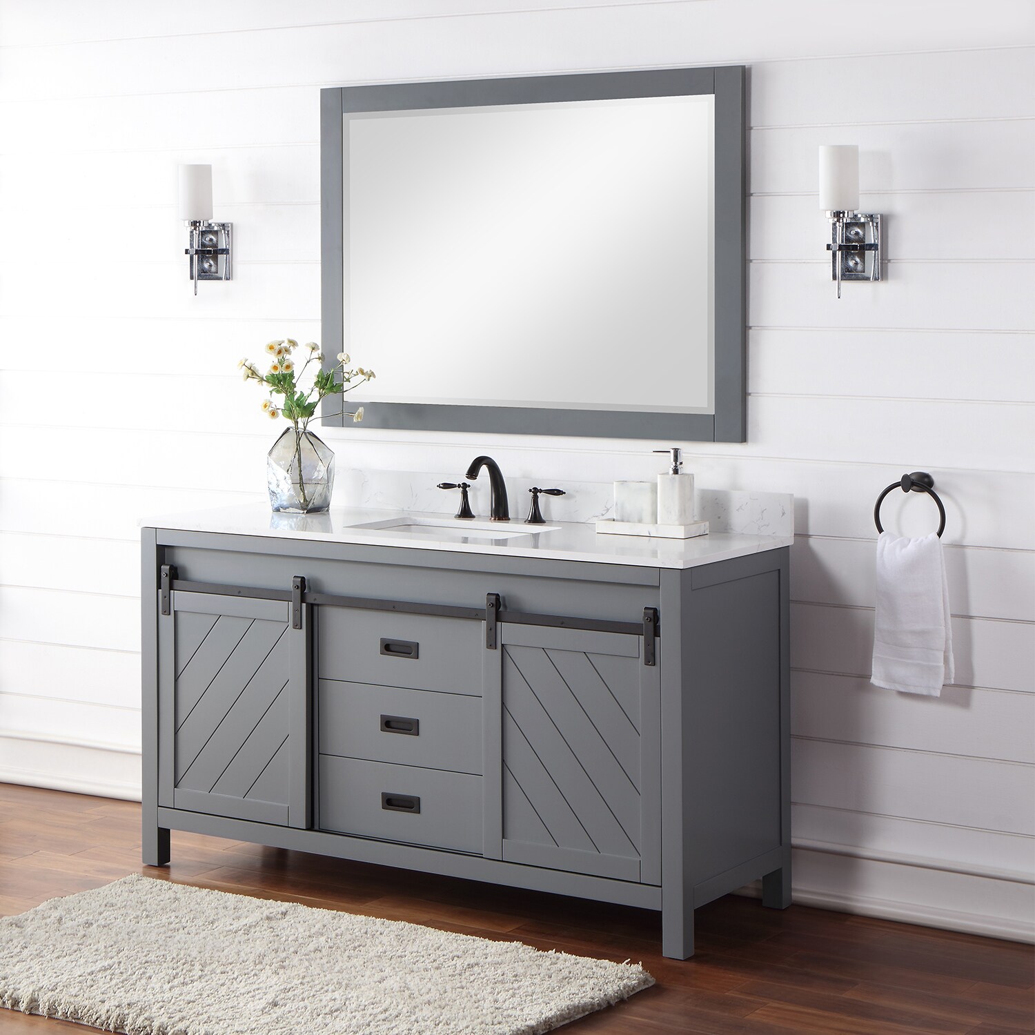 Altair 536060S-GR-AW Bath-Vanity-Combo - View #11