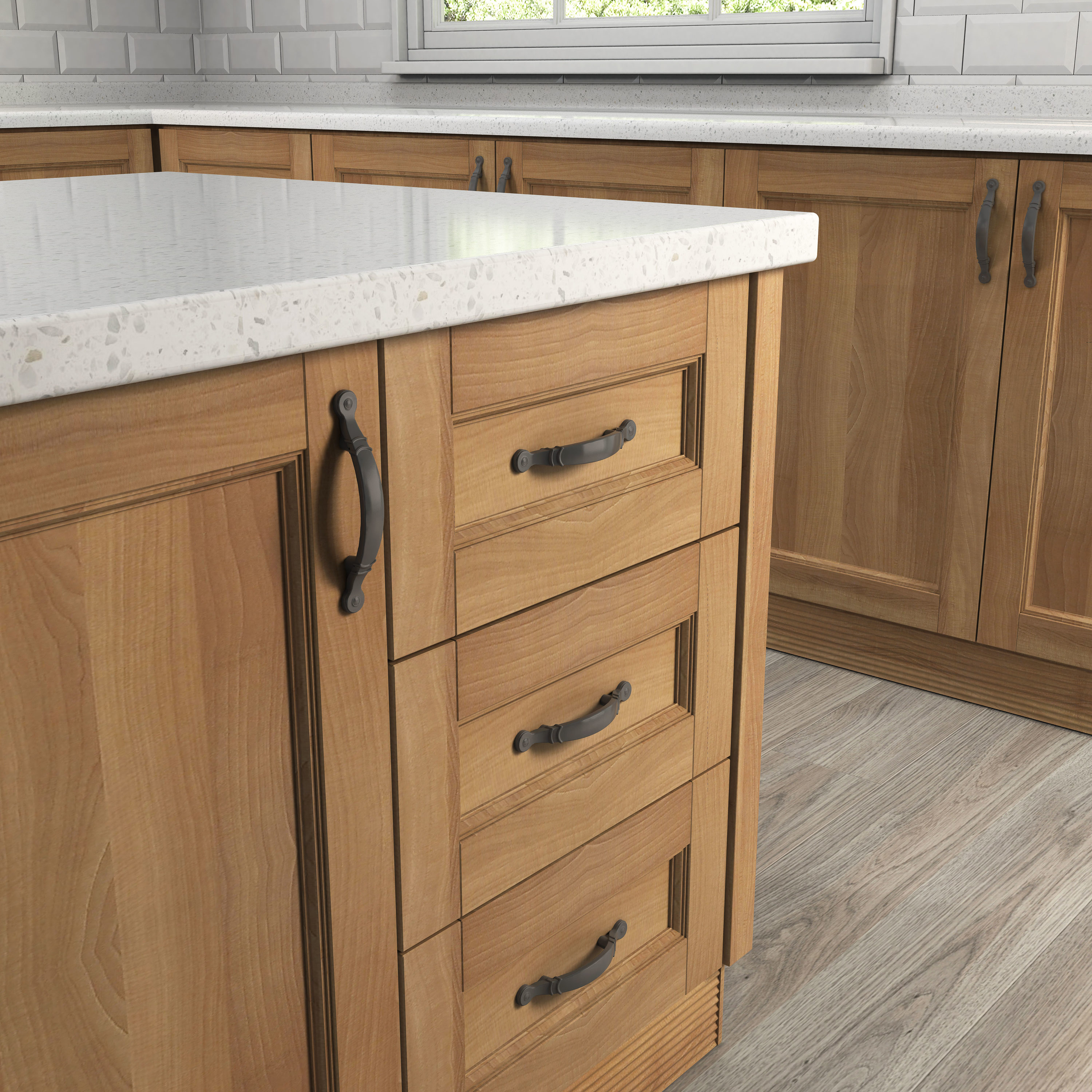 allen + roth Z766-3-DBK Cabinet-Pulls - View #15