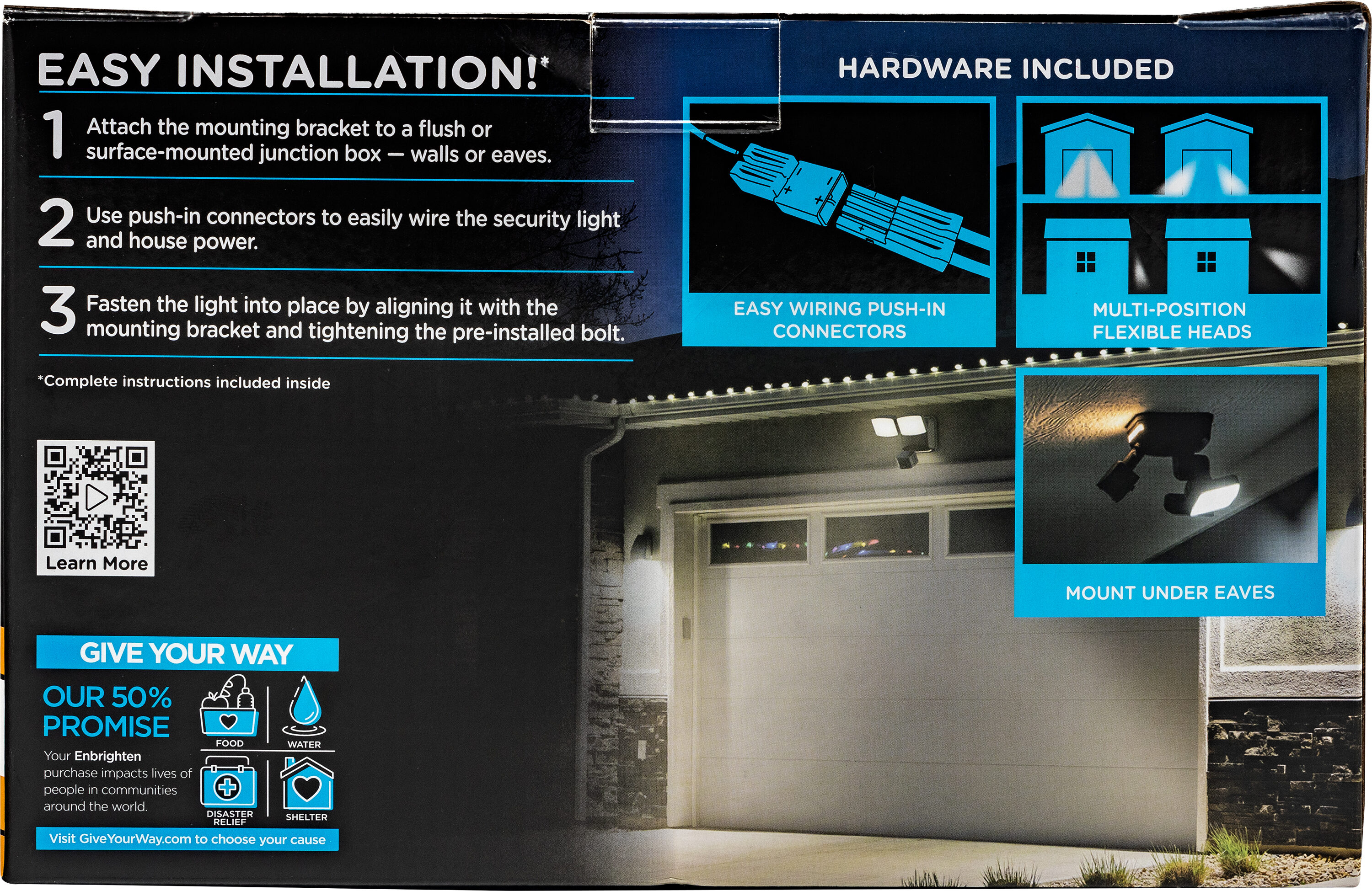 Enbrighten 73703-S1 Motion-Activated-Floodlights - View #11