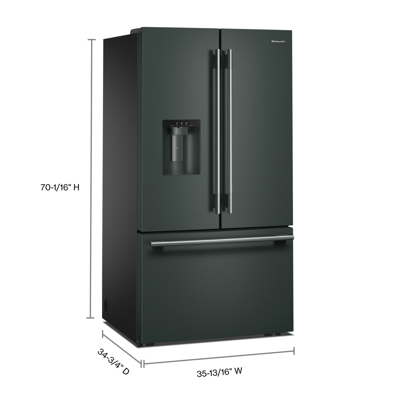 KitchenAid KRFF436SJP French-Door-Refrigerators - View #3