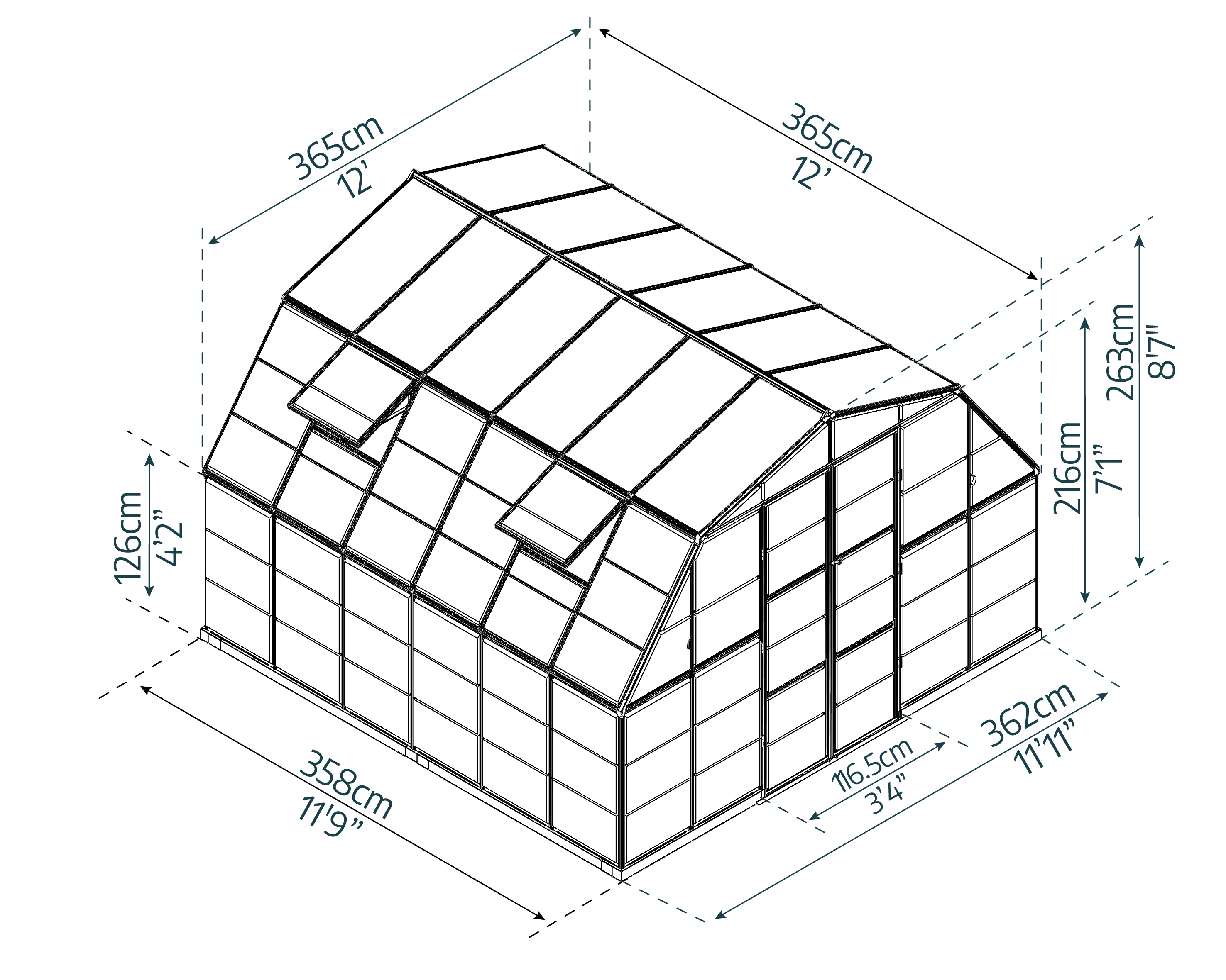 Canopia by Palram 702284 greenhouses - View #5