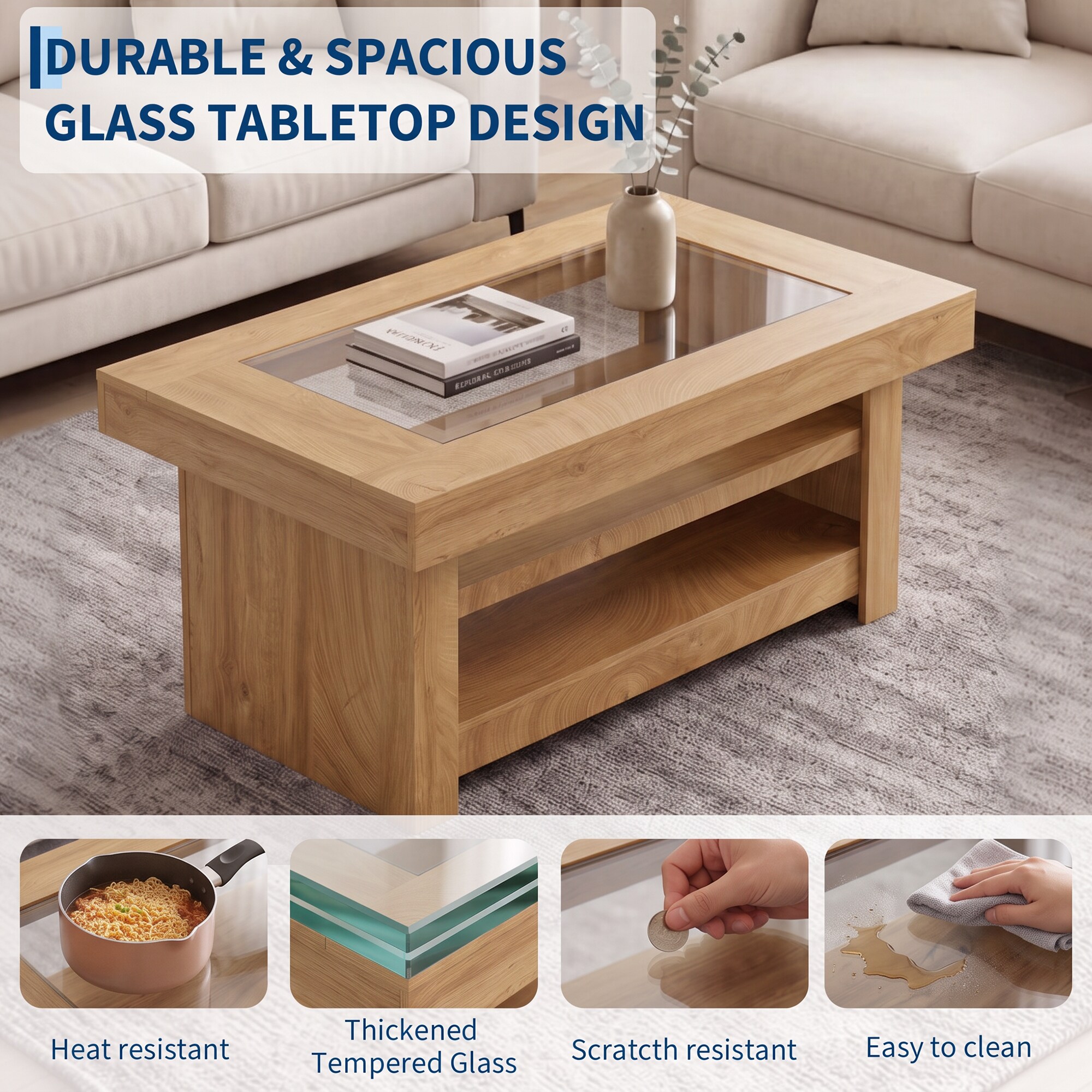 Garvee BX81PGRSID60MRR Coffee-Tables - View #6