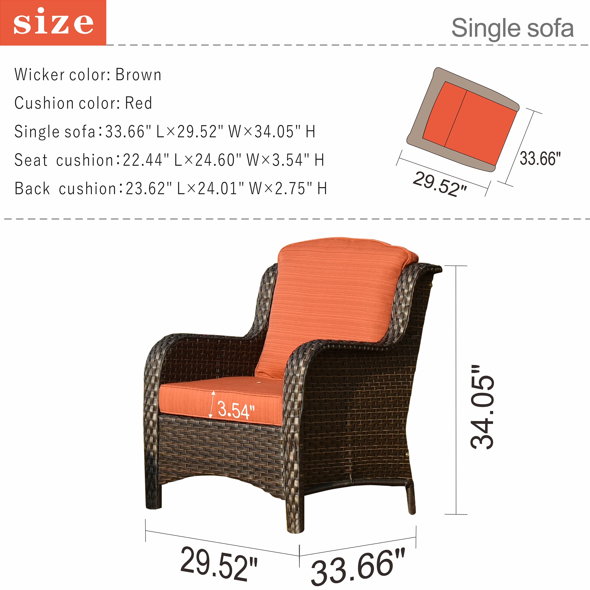 Ovios YZTNTC8022 Patio-Conversation-Sets - View #7