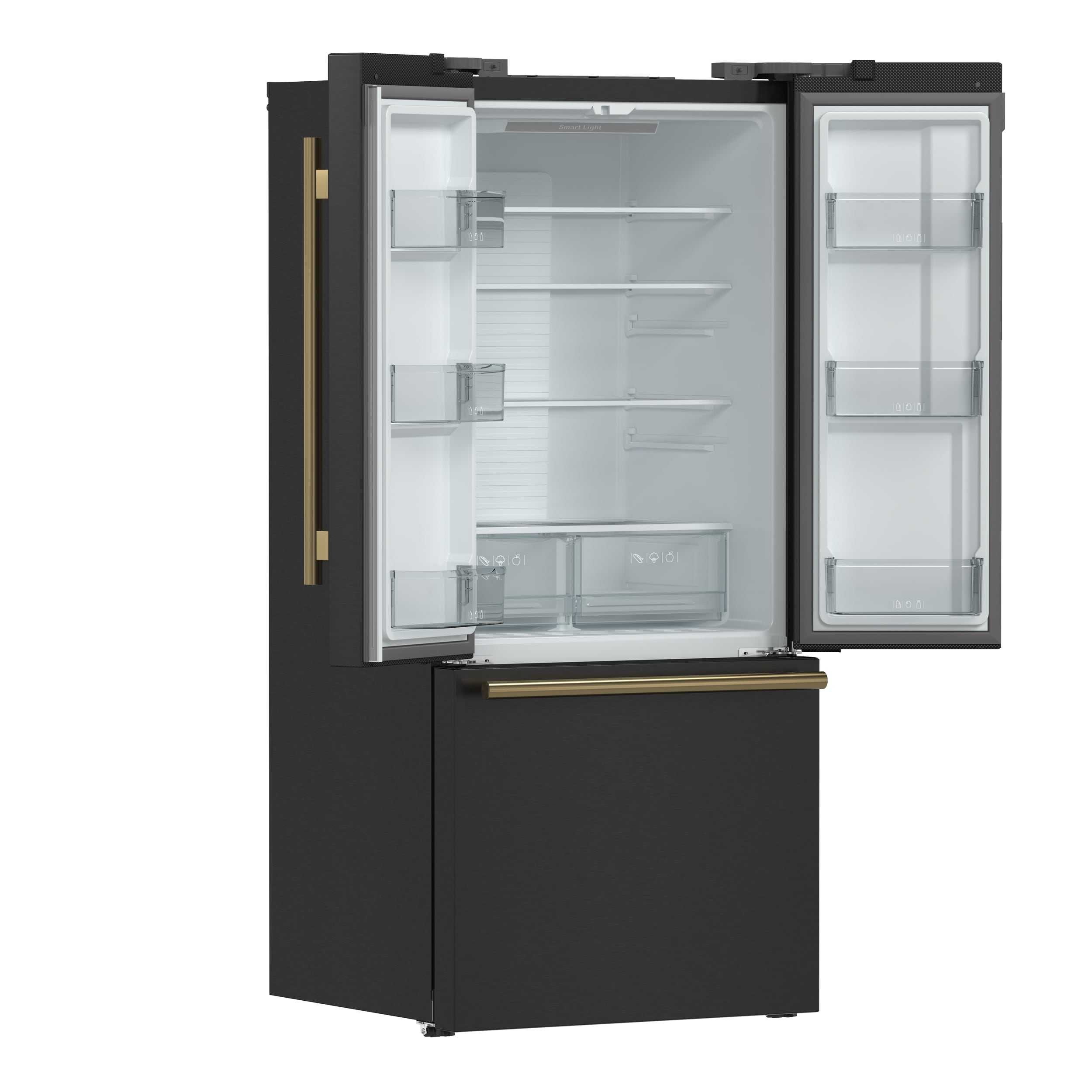 FORNO FFFFD1974-31BLK French-Door-Refrigerators - View #8