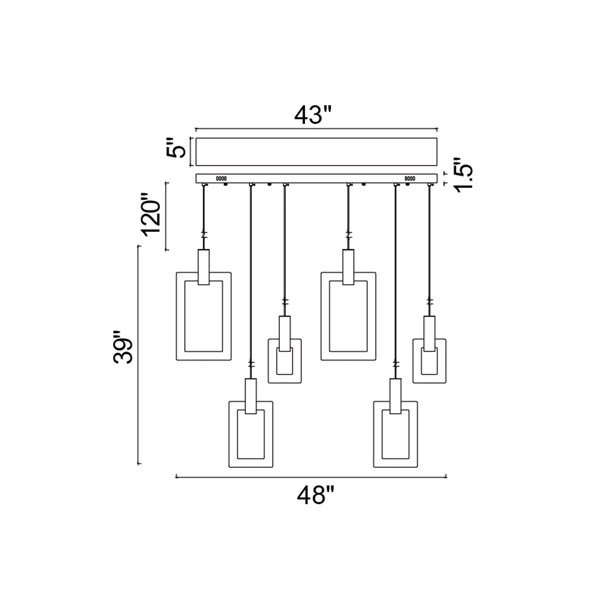 CWI Lighting 1214P48-6-236-A-RC b090015 - View #9
