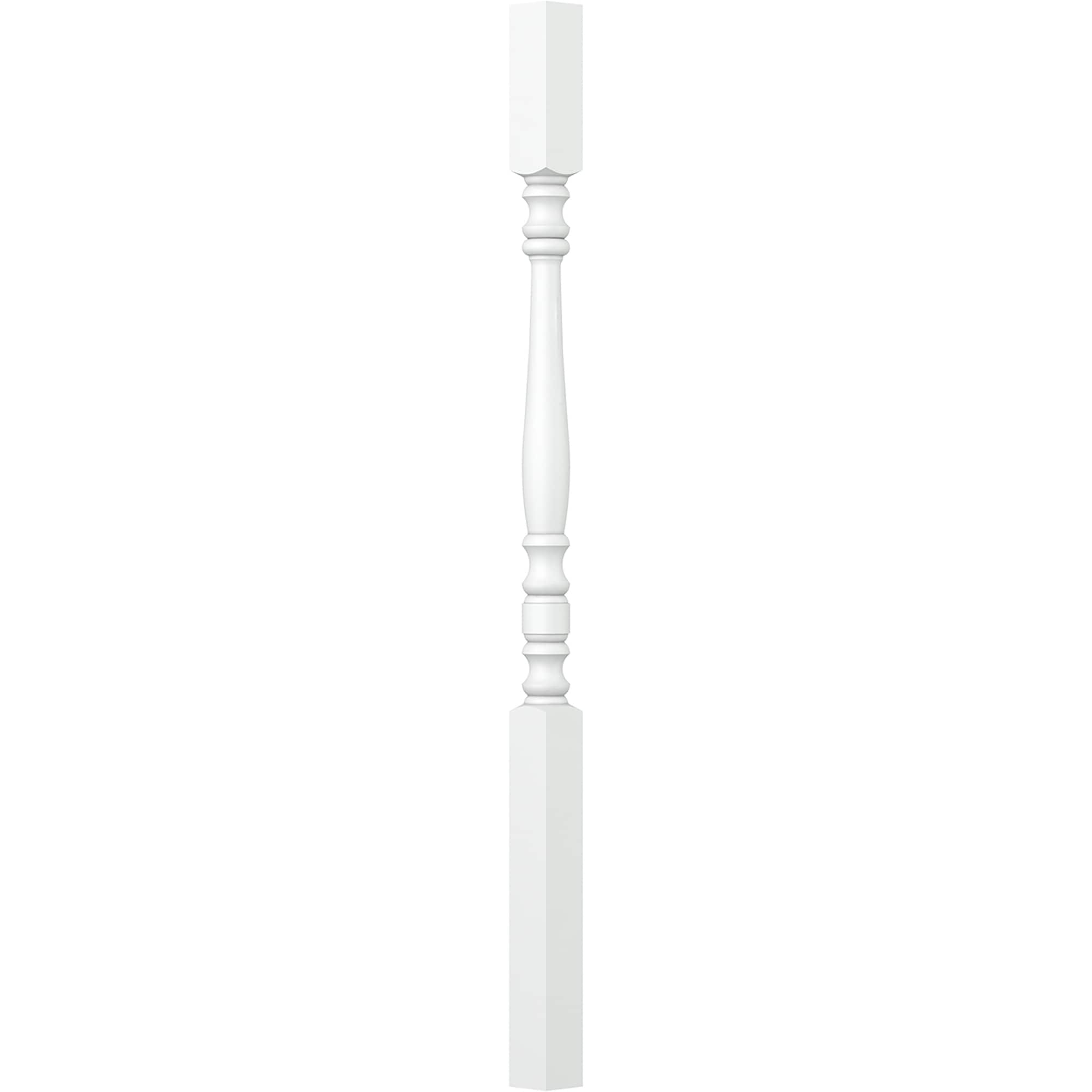 L.J. Smith Stair Systems S-5005-PRG 36 36-in x 1.75-in Primed Square Top Stair Baluster