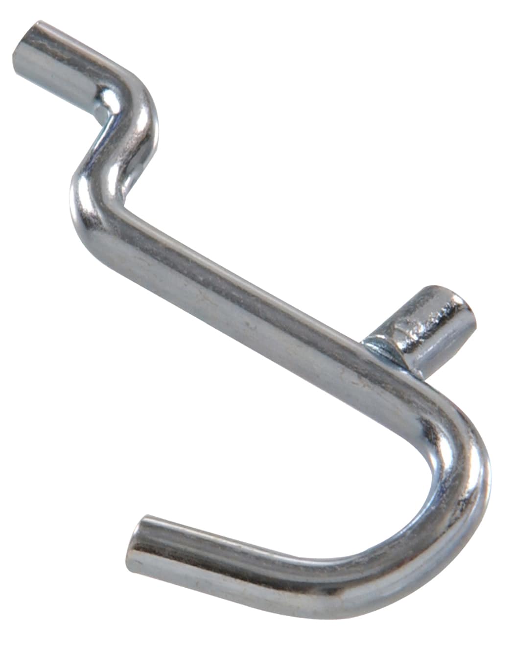 Hillman 50-Piece Steel Pegboard Hook in Silver (0.5-in W x 1.625