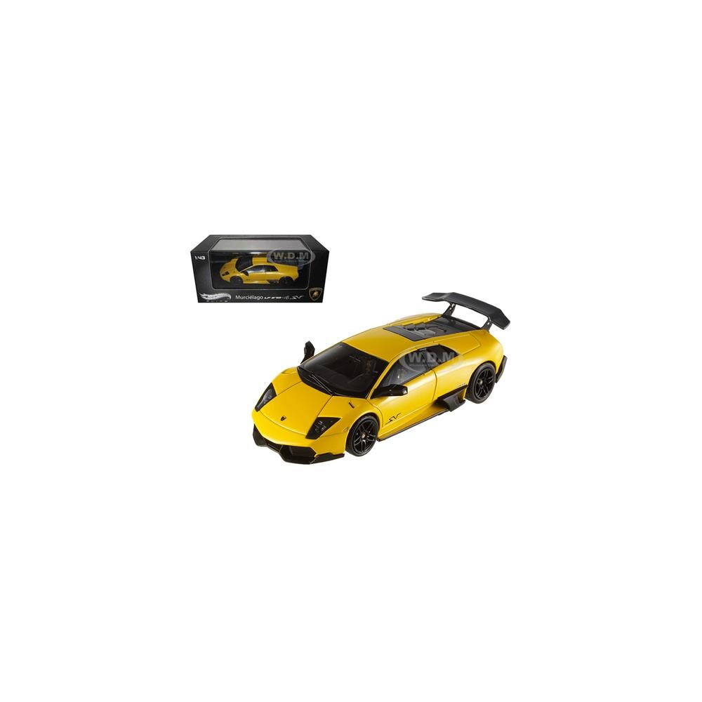 Hot Wheels Hot wheels T6934 Lamborghini Murcielago LP 670-4 SV Yellow Elite  Edition 1-43 by Hortwheels at 