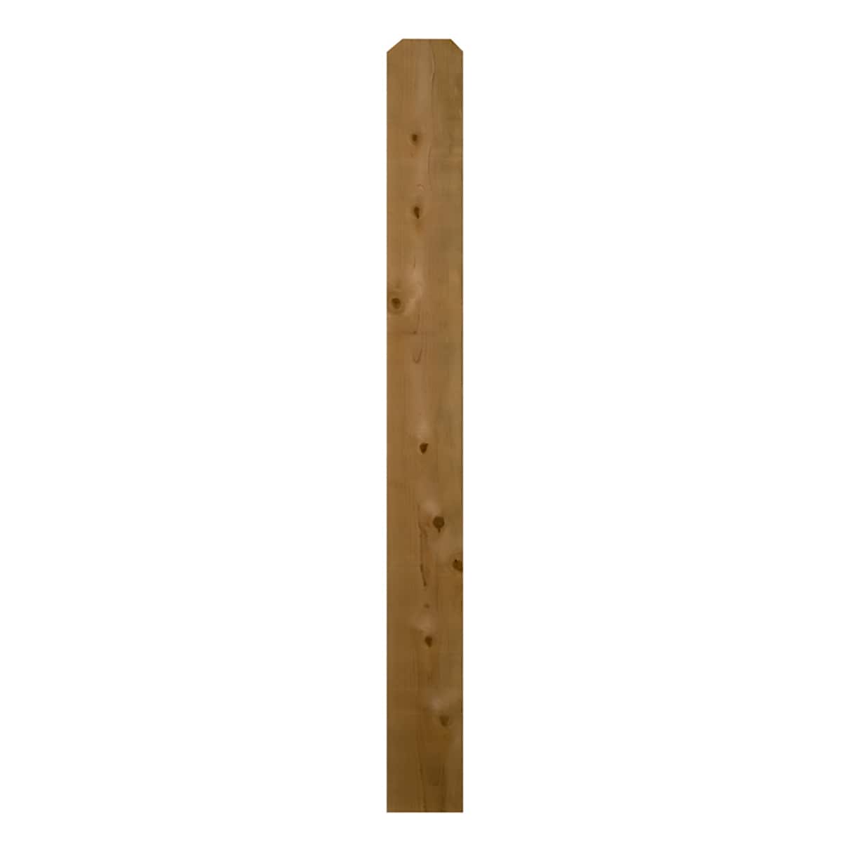  054699066380 1-in x 8-in x 5-ft Cedar Dog ear Fence Picket