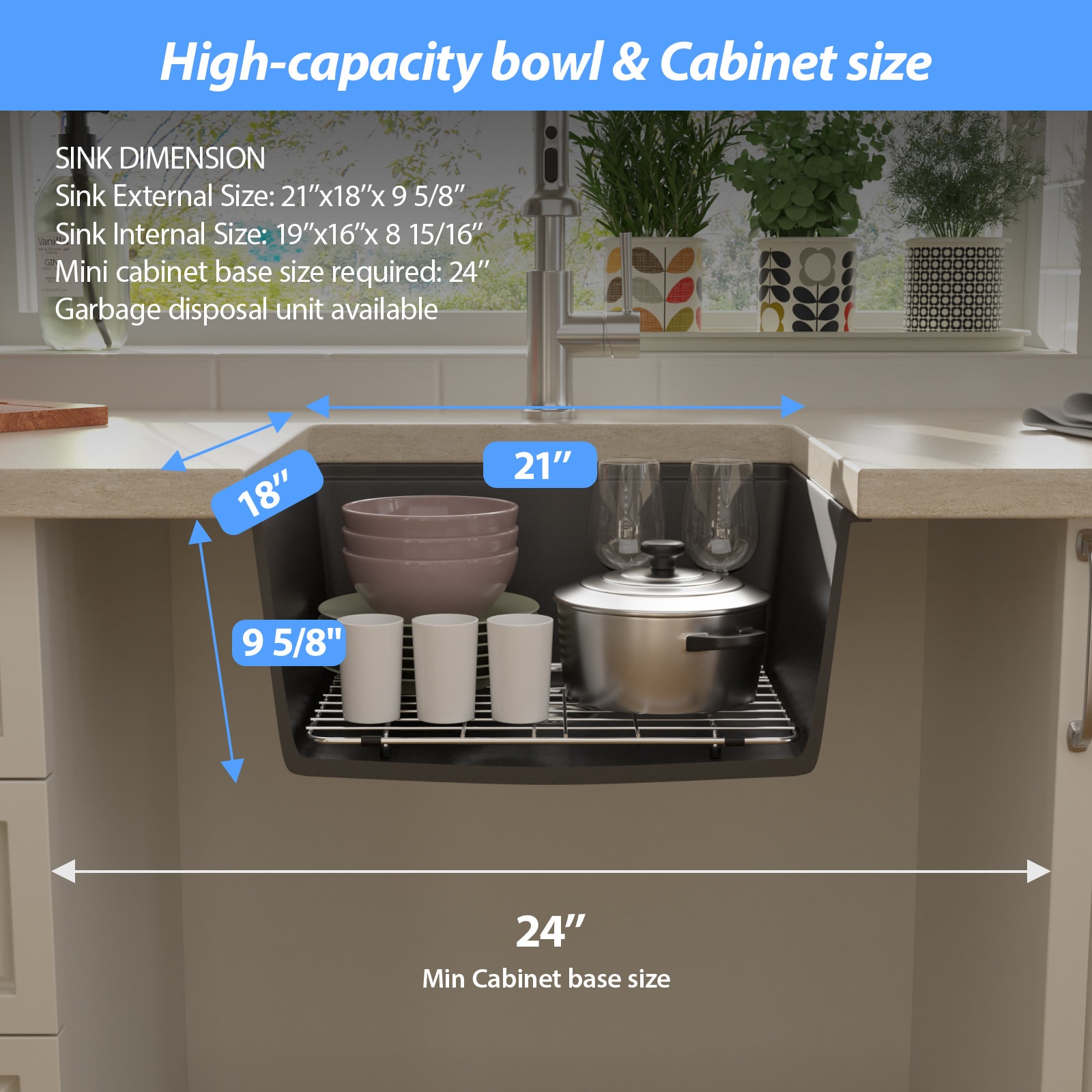Lordear LD-SYSBLUS21 Kitchen-Sinks - View #9