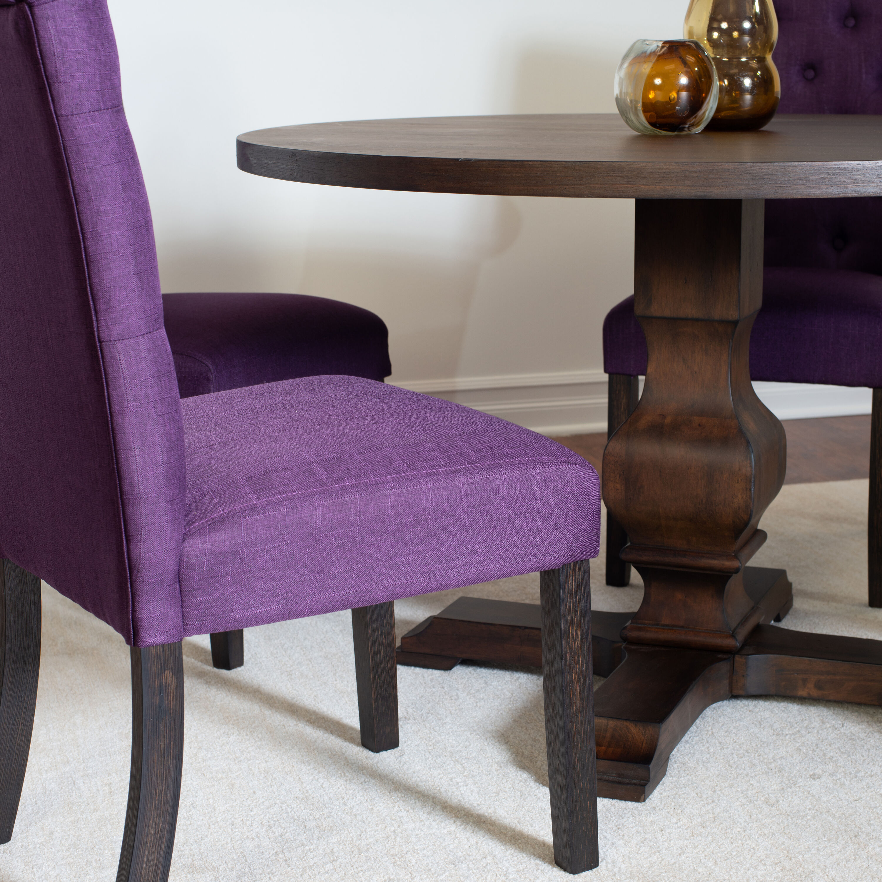 Roundhill Furniture T407-C361PLX2 Dining-Sets - View #5