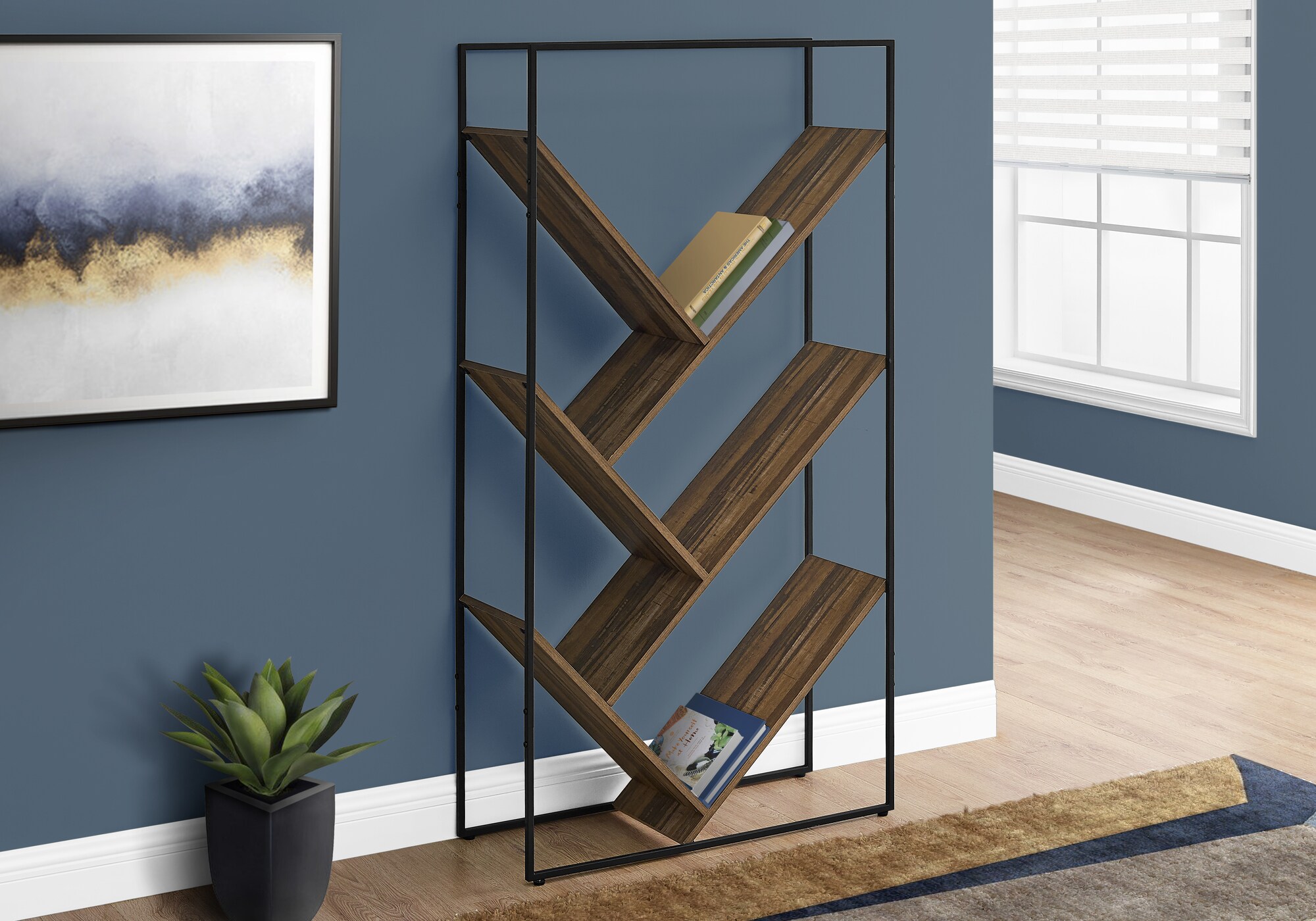 Monarch Specialties I 2202 bookcases - View #2