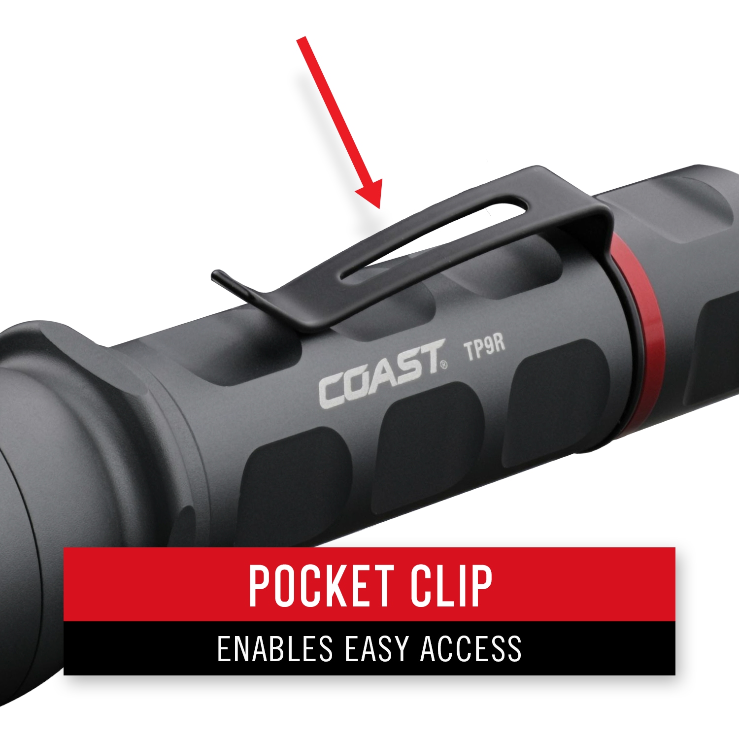 Coast TP9R Professional 1000-Lumen Modes LED Rechargeable Flashlight (Lithium Ion (3.7V) Battery Included) in the at Lowes.com