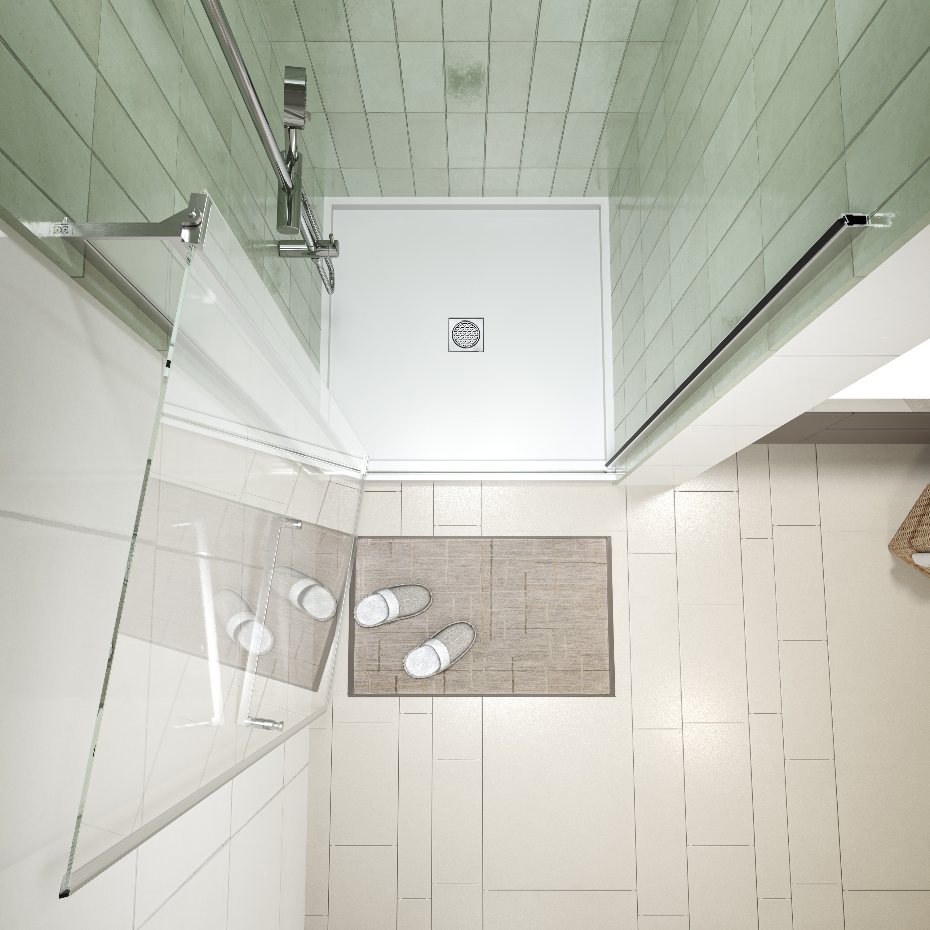 AAZJ JPS-W2122P446430 Shower-Doors - View #3
