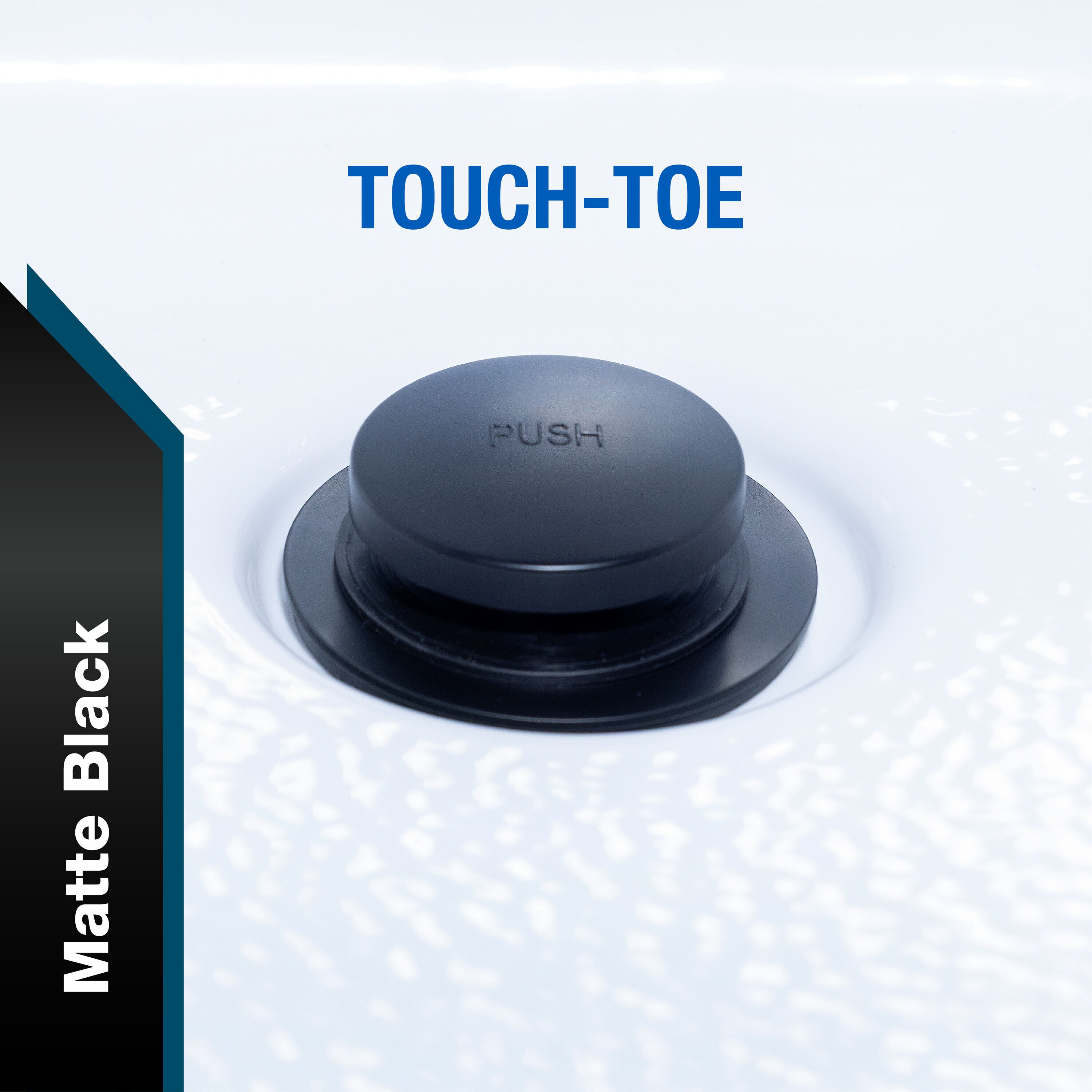 Dearborn 1000000436 Matte Black Touch Toe Replacement Cartridge