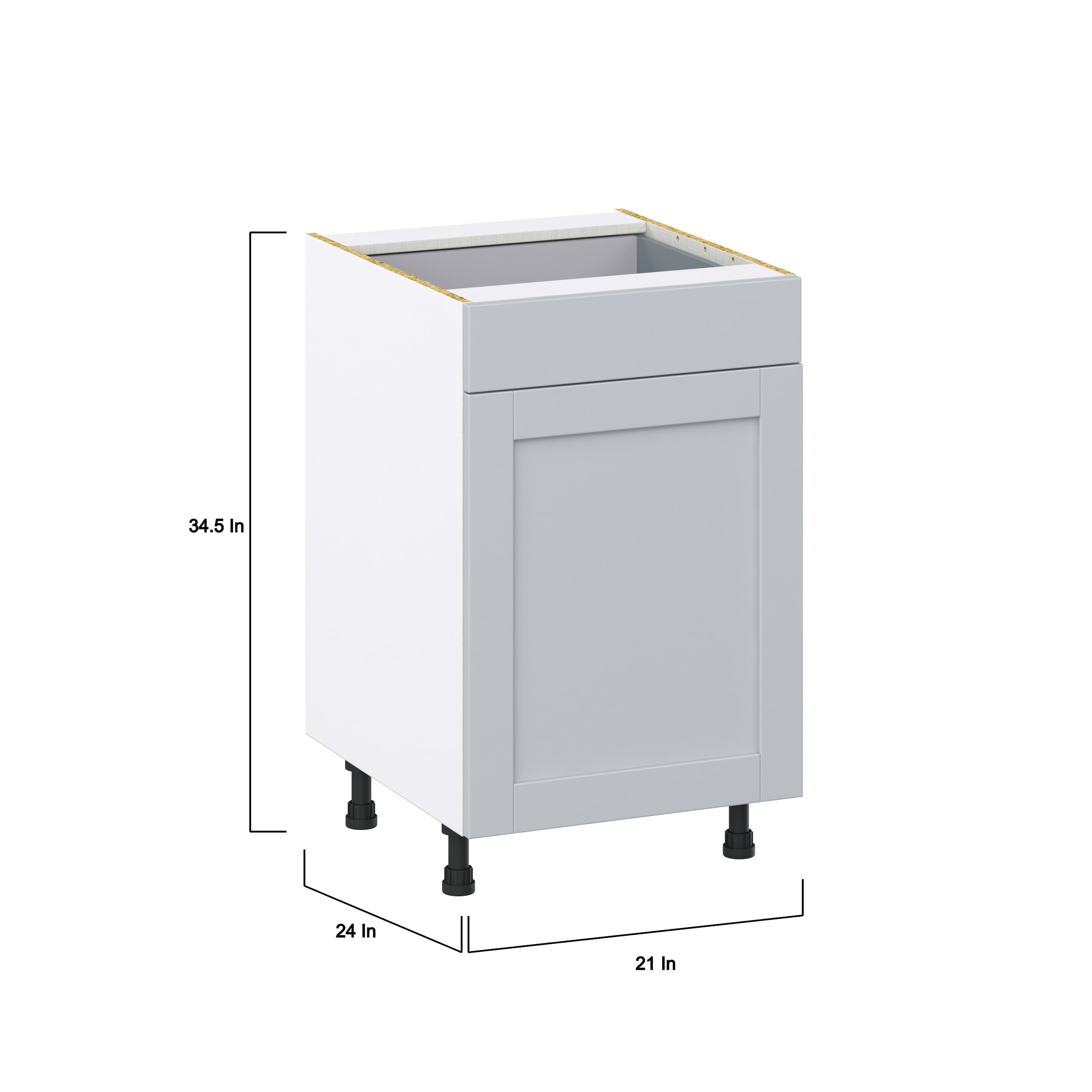Hugo&Borg DSB21(L/R)-CH Cabinets-Kitchen - View #4