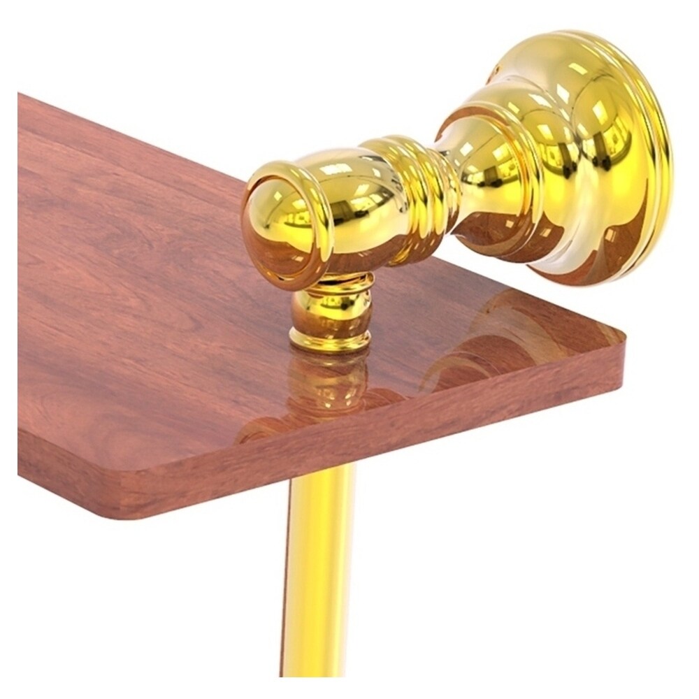 Allied Brass CL-2-22TB-IRW-PB Bathroom-Shelves - View #2