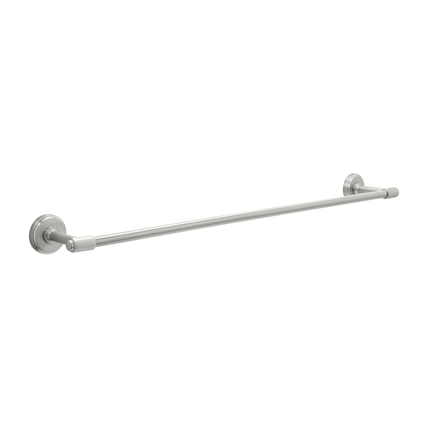 Hickory Hardware H079280-SN Piper 26-in Satin Nickel Wall mount Single Towel Bar