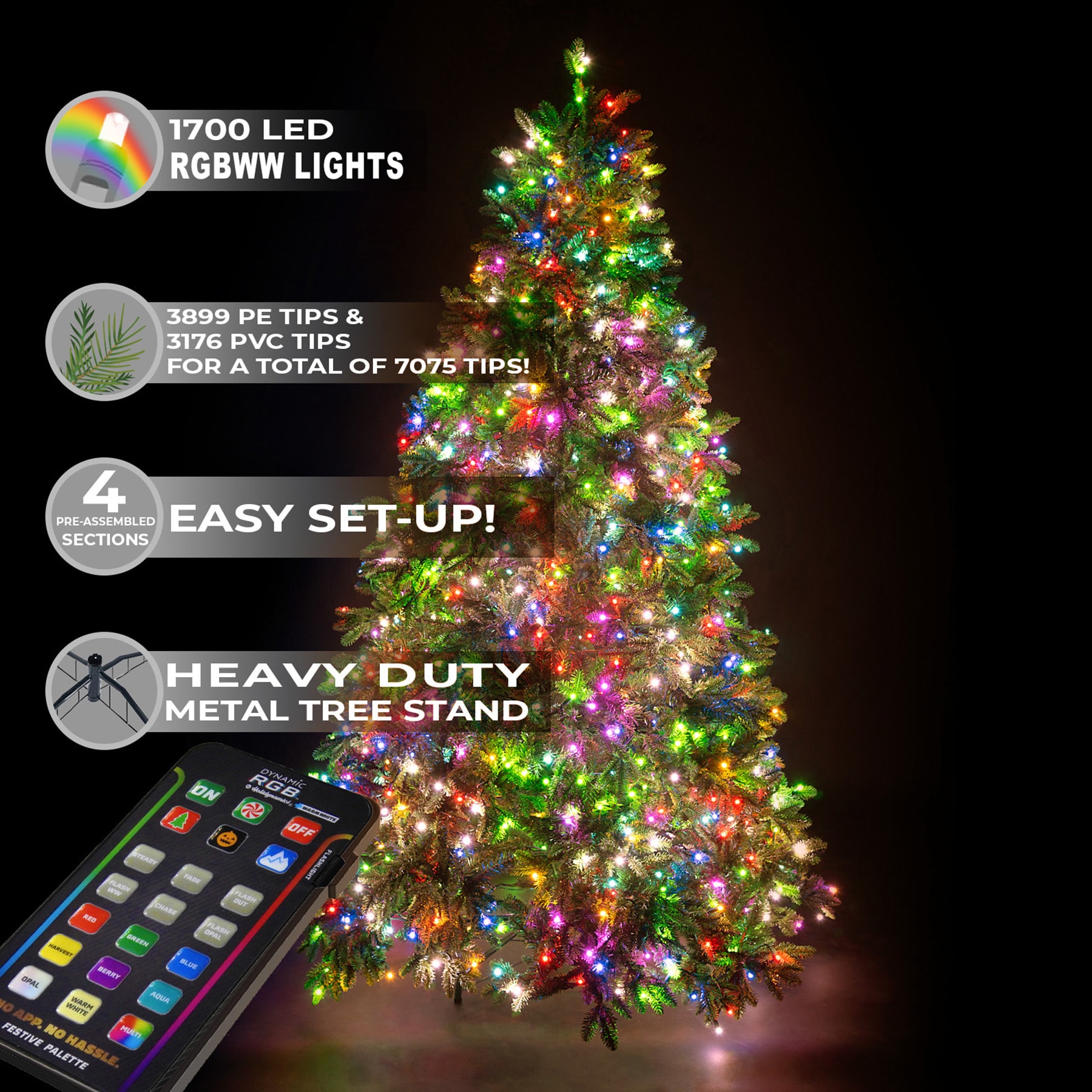 Holidynamics Holiday Lighting Solut 51512 Artificial-Christmas-Trees - View #3