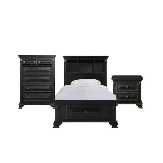 Picket House Furnishings T Black, Johnby 6 Drawer Double Dresser Blackout