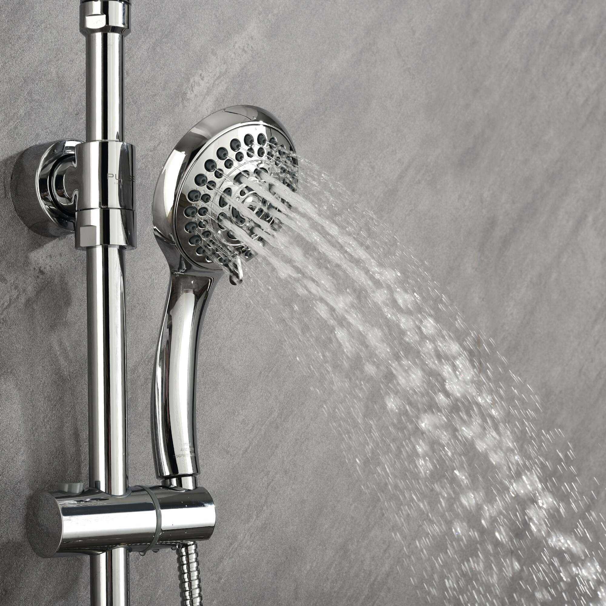 PULSE 7001-CH Showerhead-Bar-Panels - View #11