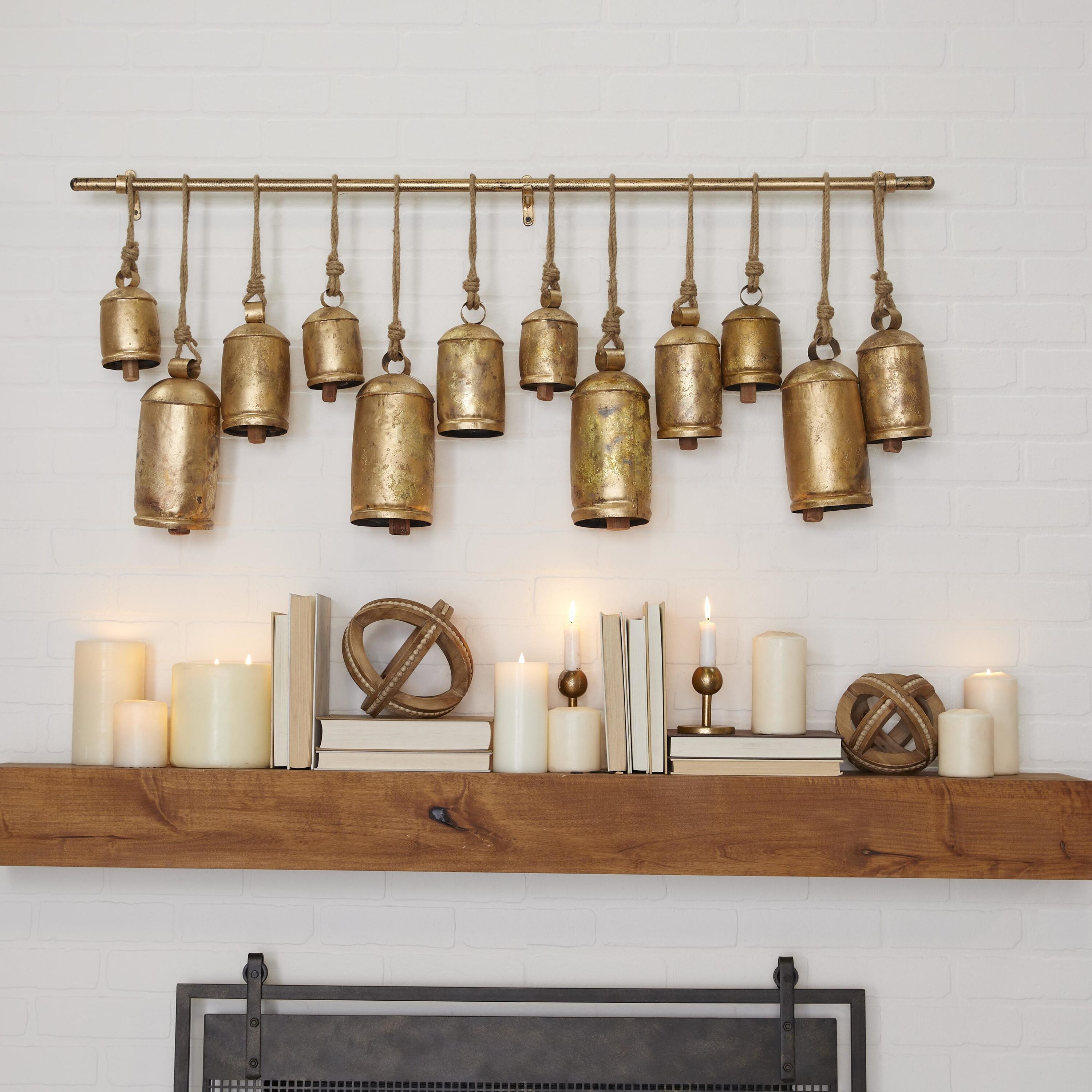 Grayson Lane 78149 Bronze Metal Rustic Decor set