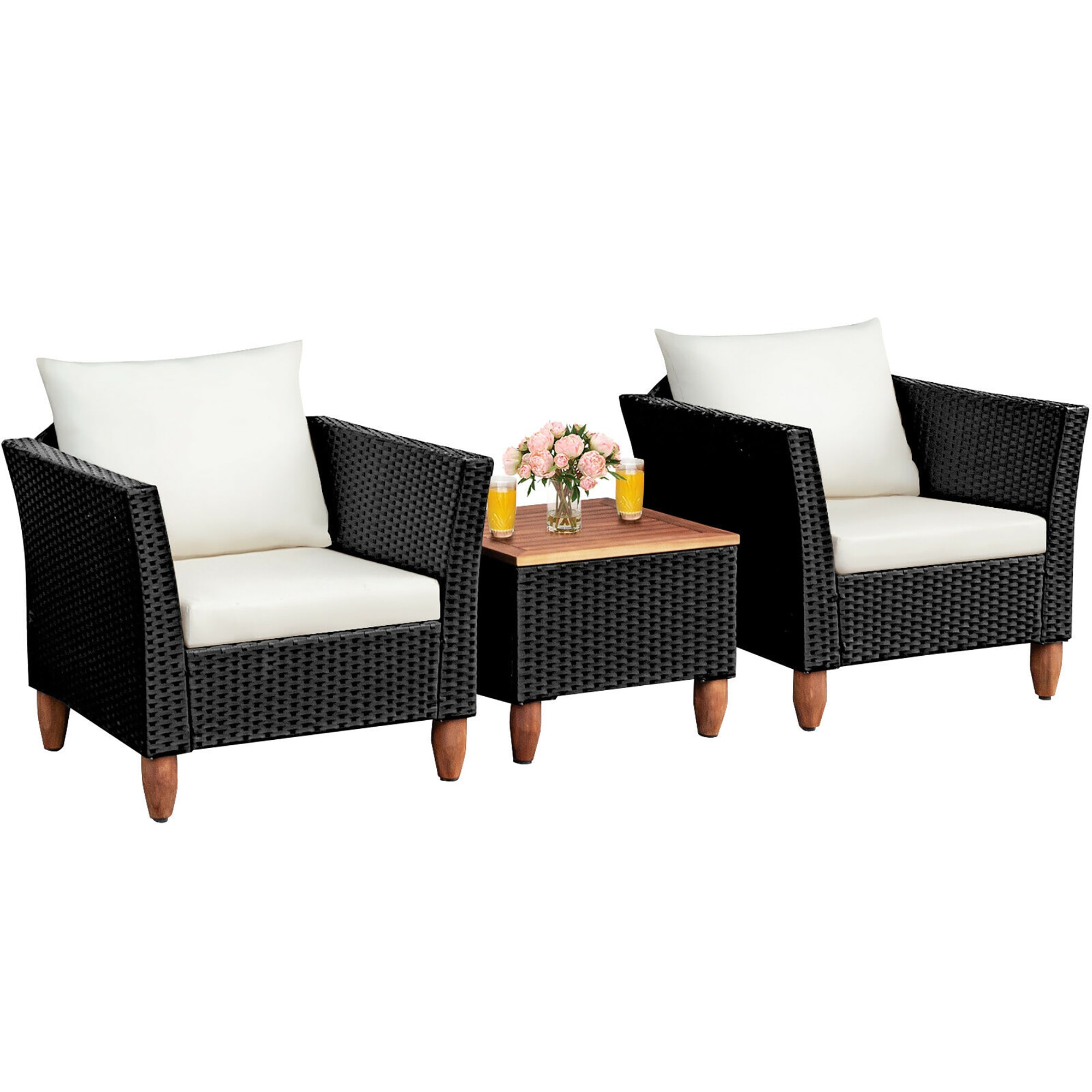 Forclover HYFL-32WH Patio-Conversation-Sets - View #5