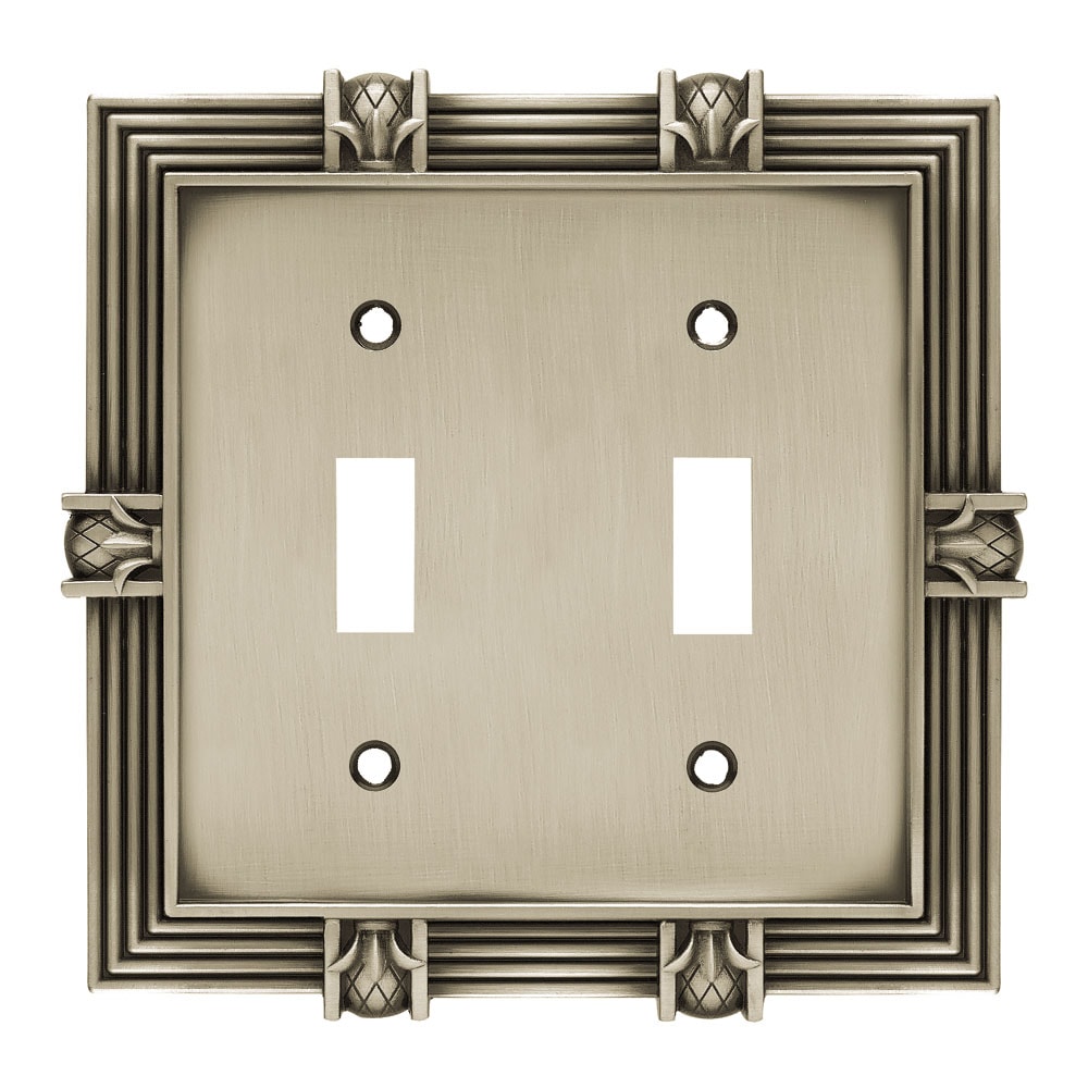 Brainerd 64460 1 2 Brushed Satin Pewter Double Toggle