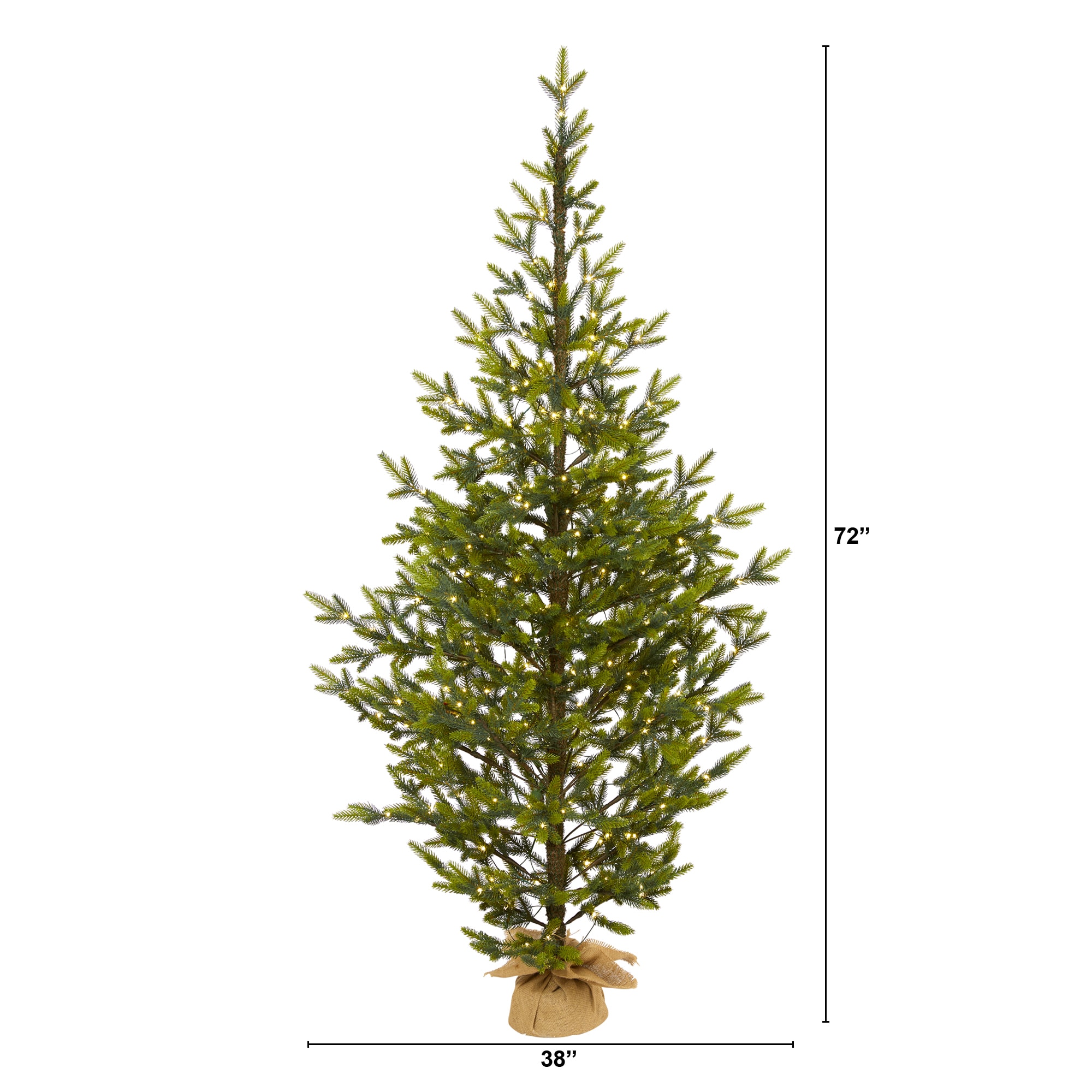 Nearly Natural T1990 Artificial-Christmas-Trees - View #3