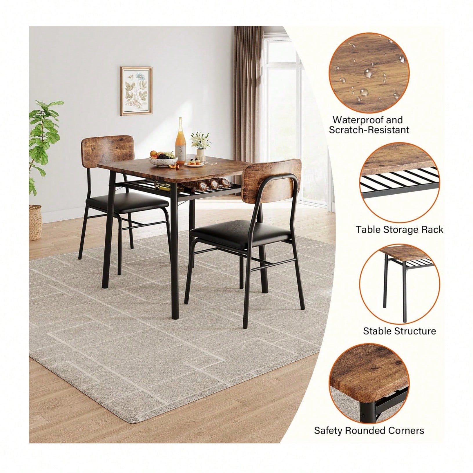 IdealHouse WEHHZ-H6142TXW08IP Dining-Sets - View #6