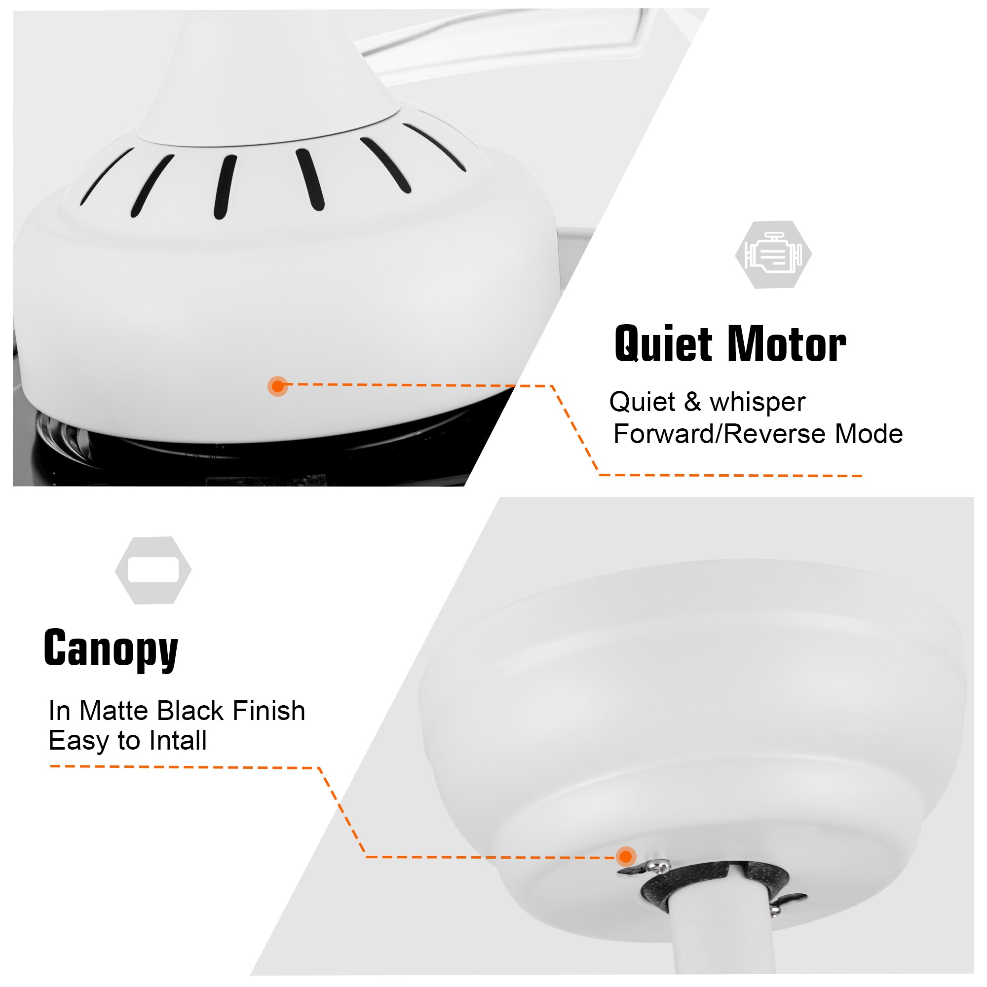 YUHAO LSDC5255WH42 Ceiling-Fans - View #16