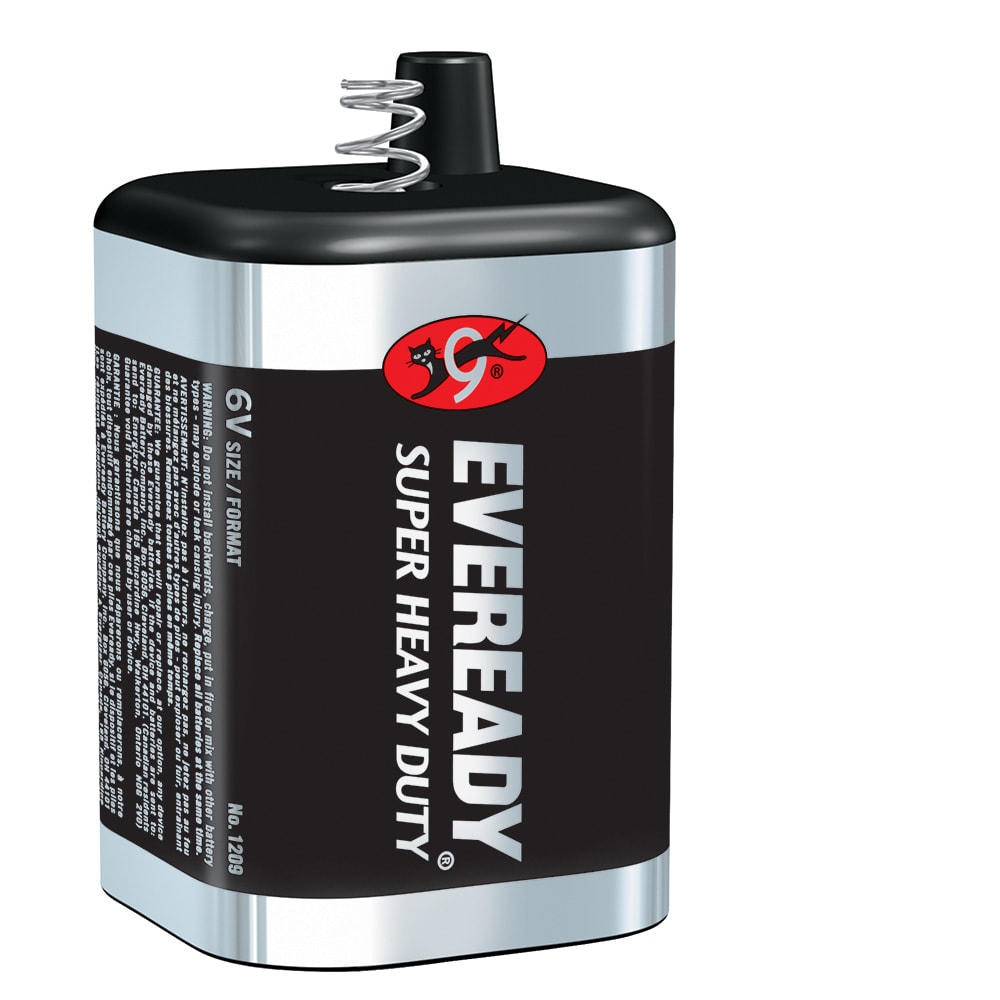 Energizer Super Heavy Duty Carbon Zinc Chloride 6-Volt Batteries in the  6-Volt Batteries department at