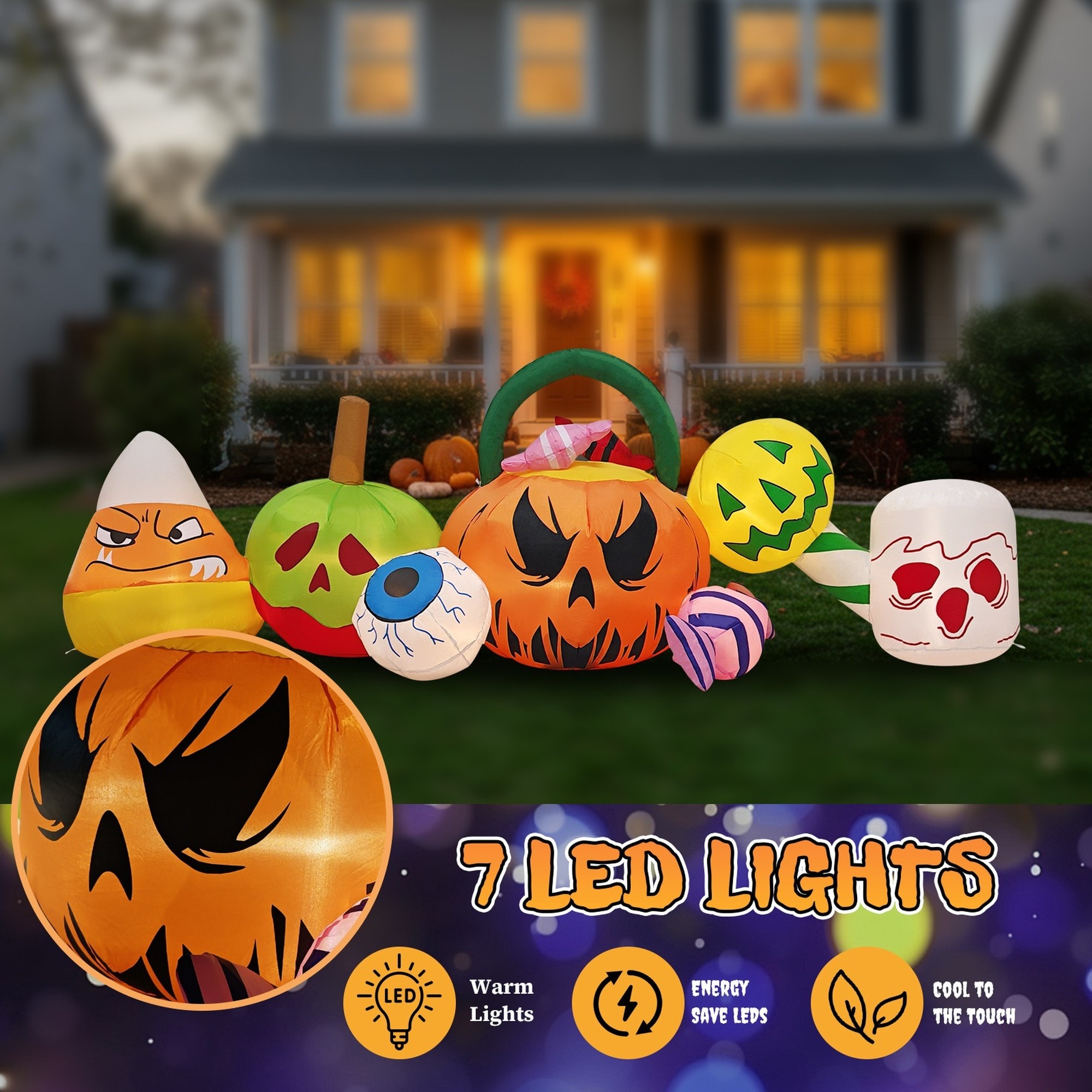 Wudkey L4-TO1S8S Table-Halloween-Decor - View #7