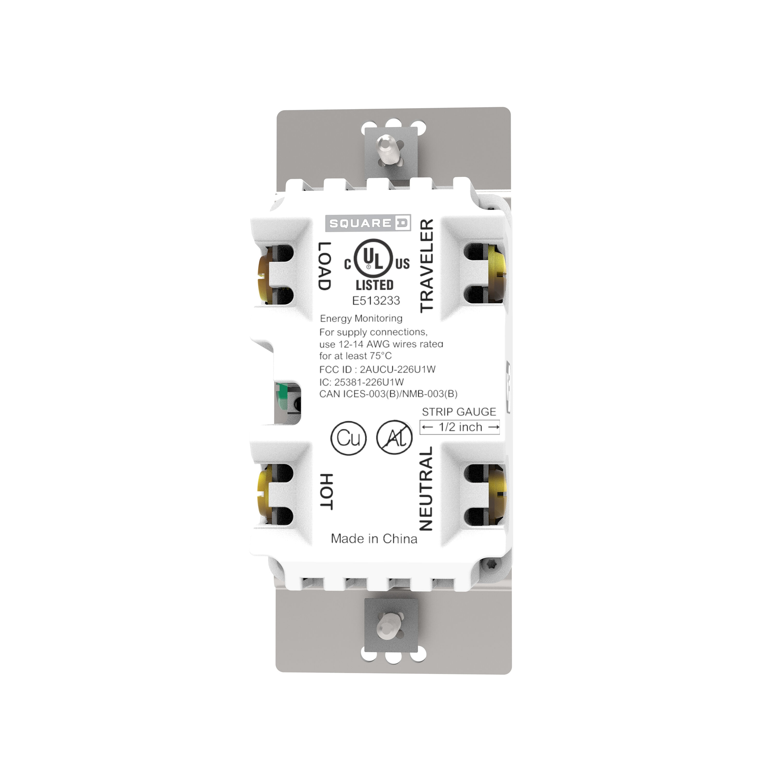 Square D SQR226U1BKWM Light-Dimmers - View #5