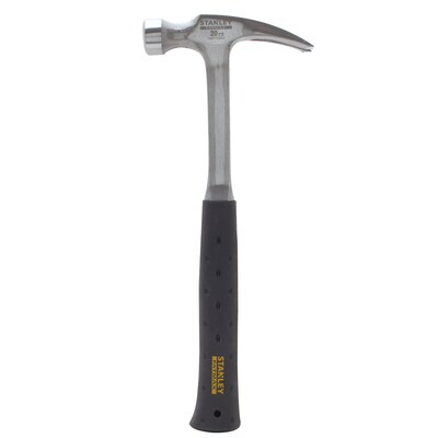 Stanley 20-oz Smooth Face Steel Head Steel Rip Claw Hammer Lowes.com