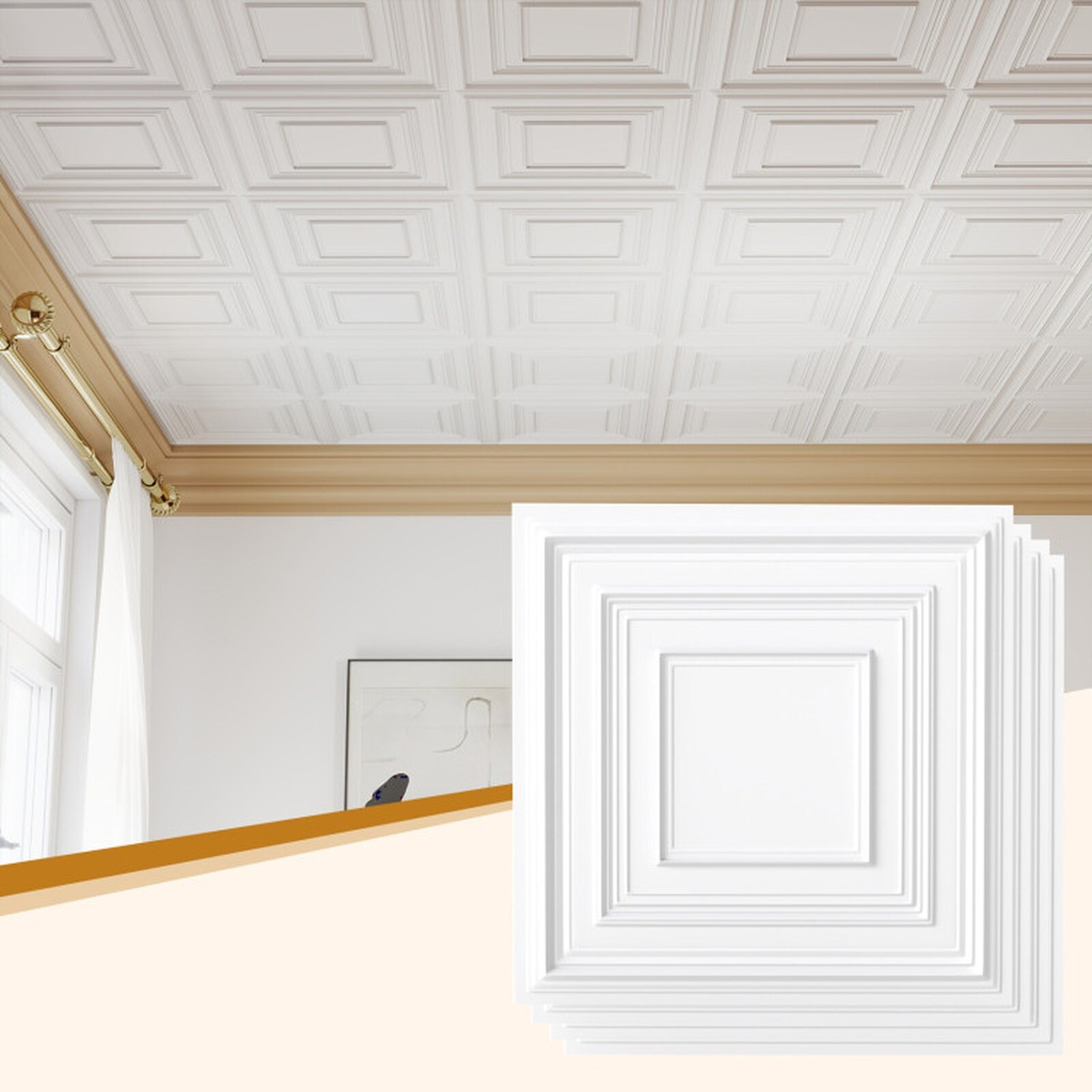 SUGIFT LW038SUGHY875 Ceiling-Tile - View #10