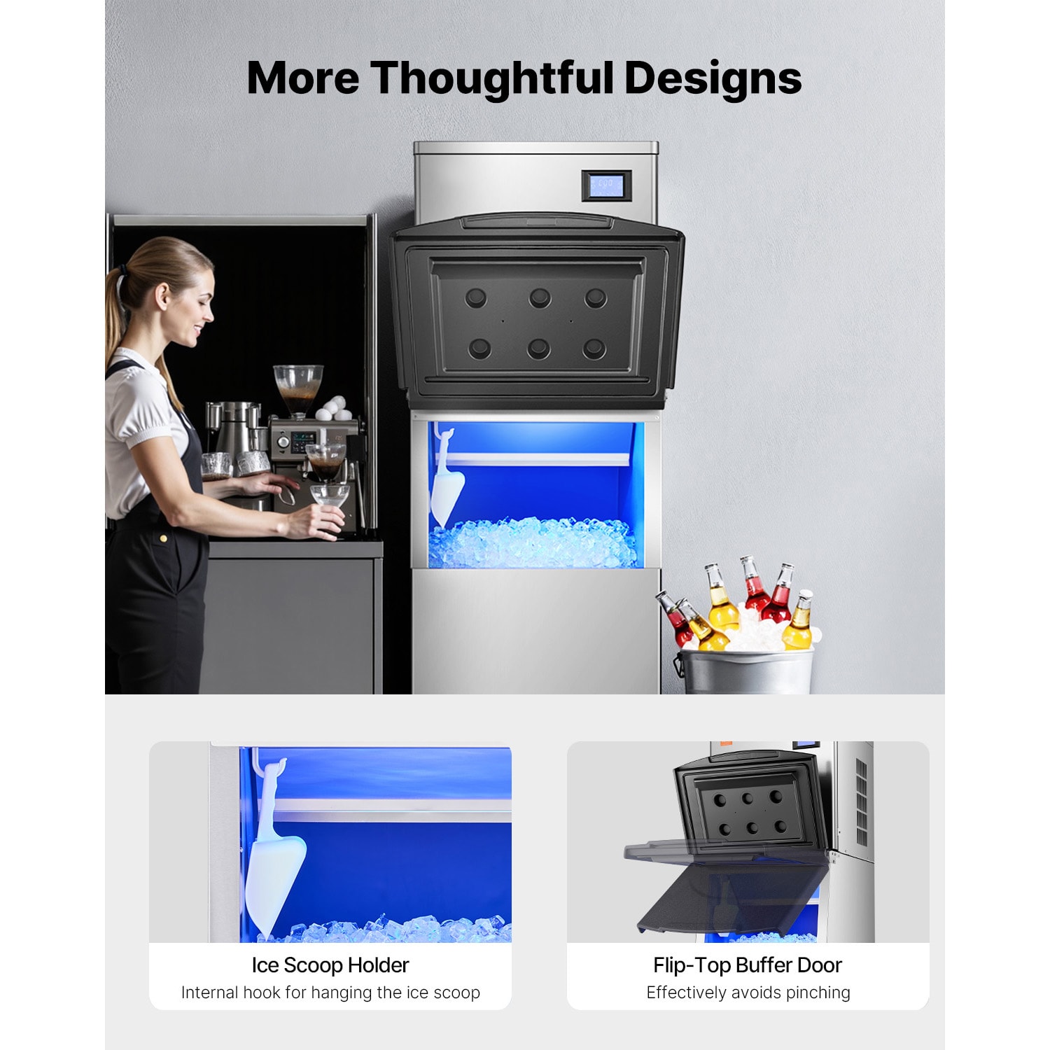 VEVOR KZJ870JKDHLS00001V1 Icemaker-Access - View #7