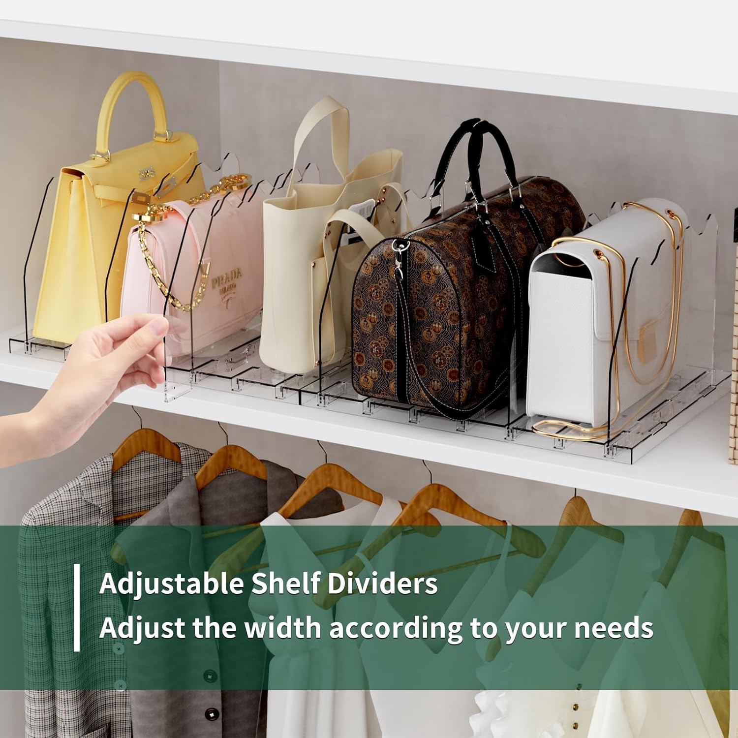 MaseiKar KSD01 Wood-Closet-Accessories - View #5