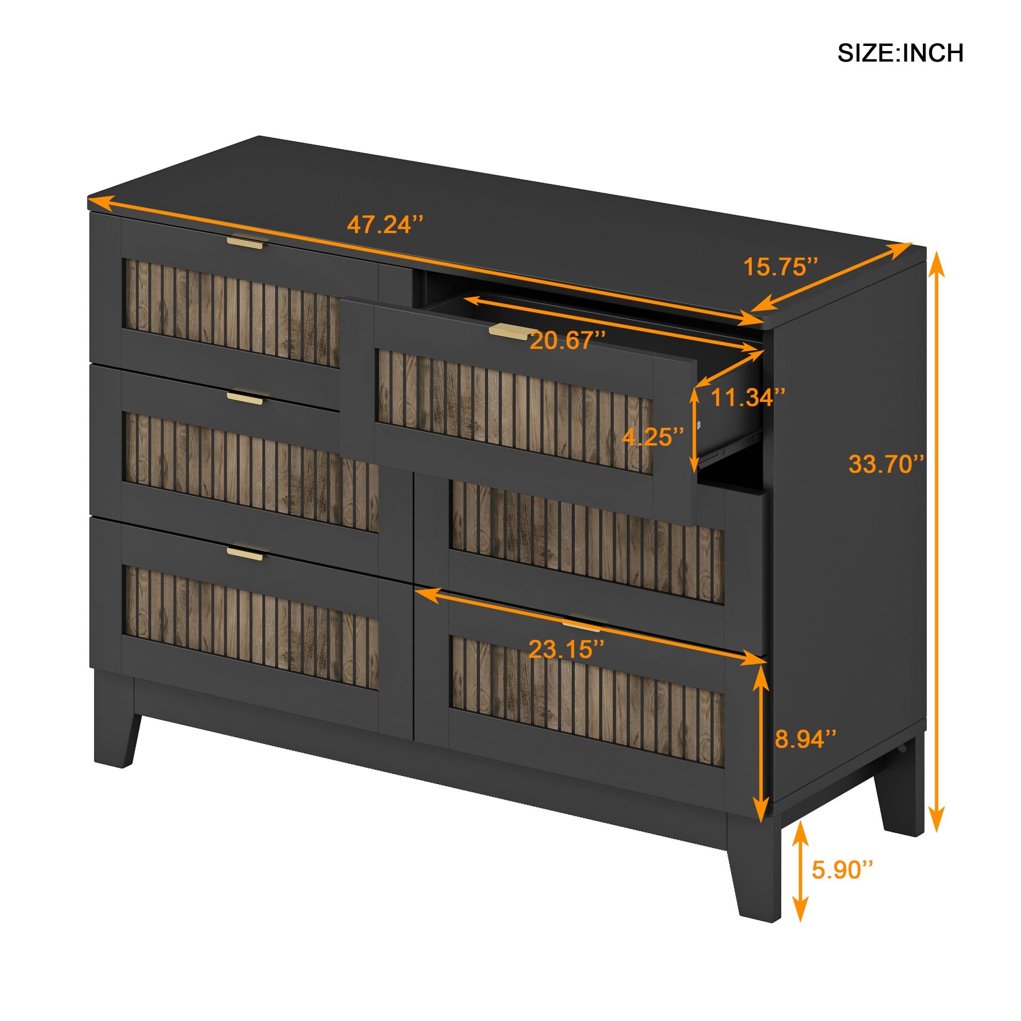 Yiekholo LL-1985AAB dressers - View #4
