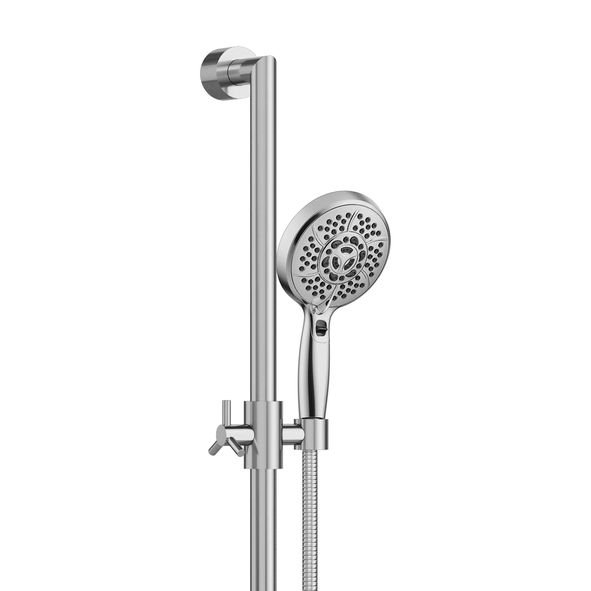 PULSE Chrome 5.5-in Shower Faucet Bar System in the Shower Systems ...