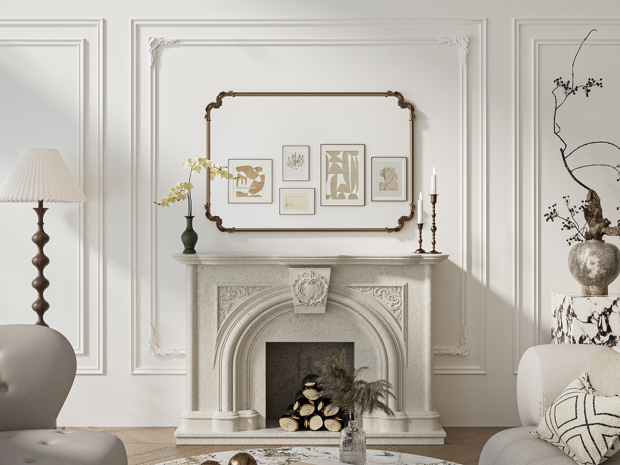 TETOTE LSC-TE-4832GD-D36 Decor-Mirrors - View #2