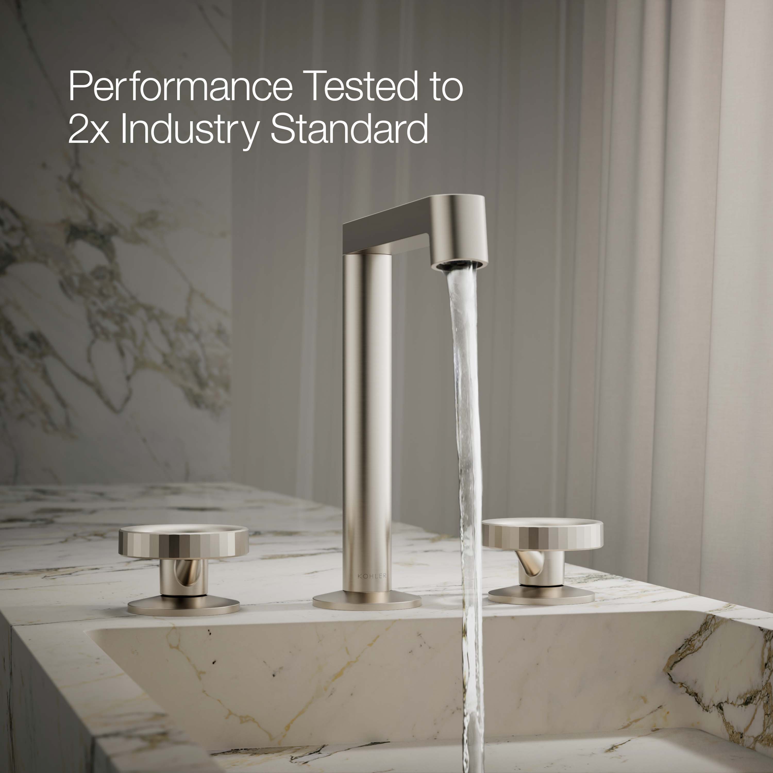 KOHLER K-77974-9-BN Faucet-Tub-Shower-Handles - View #5
