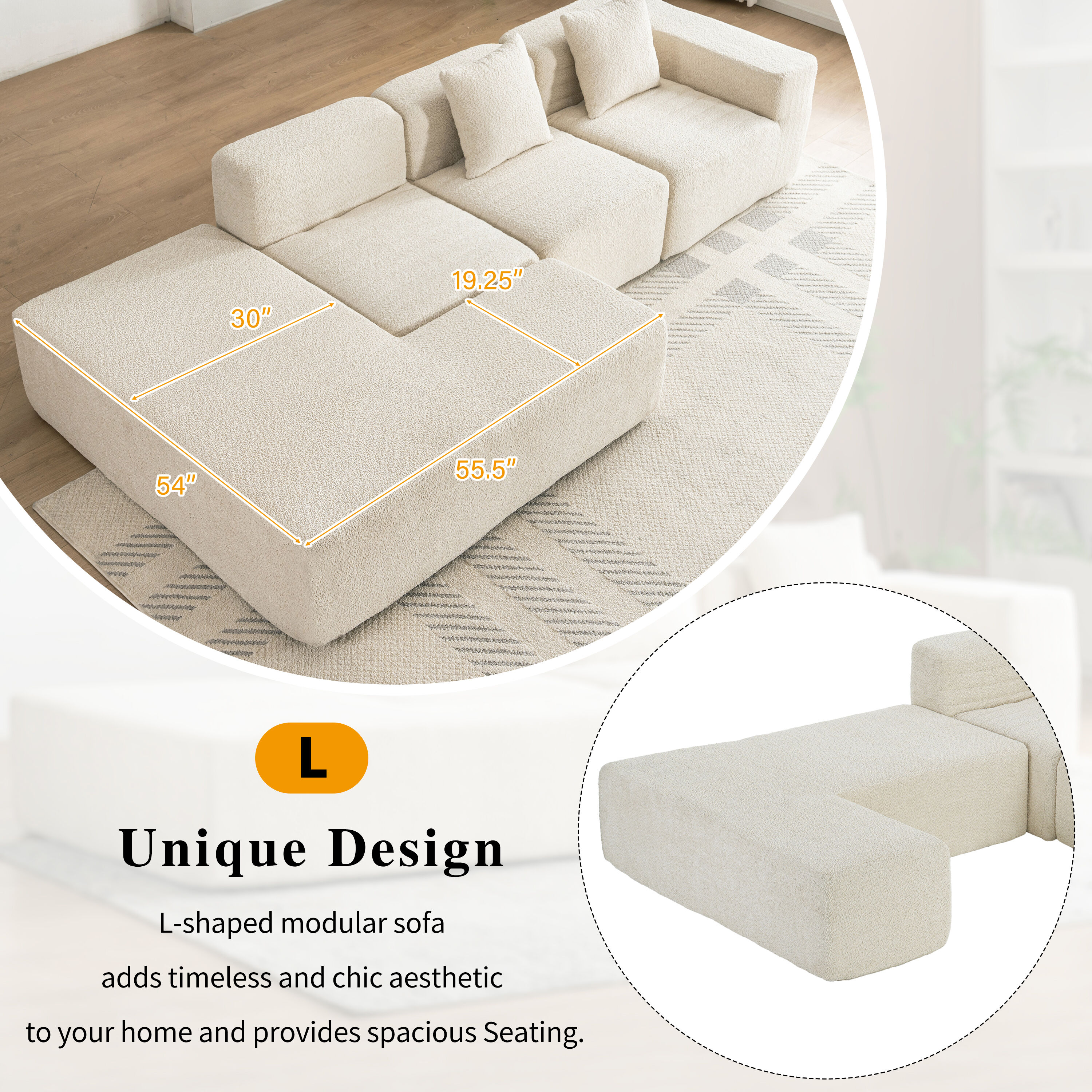 ModernLuxe L-N719S001630A Sofas-Loveseats - View #11