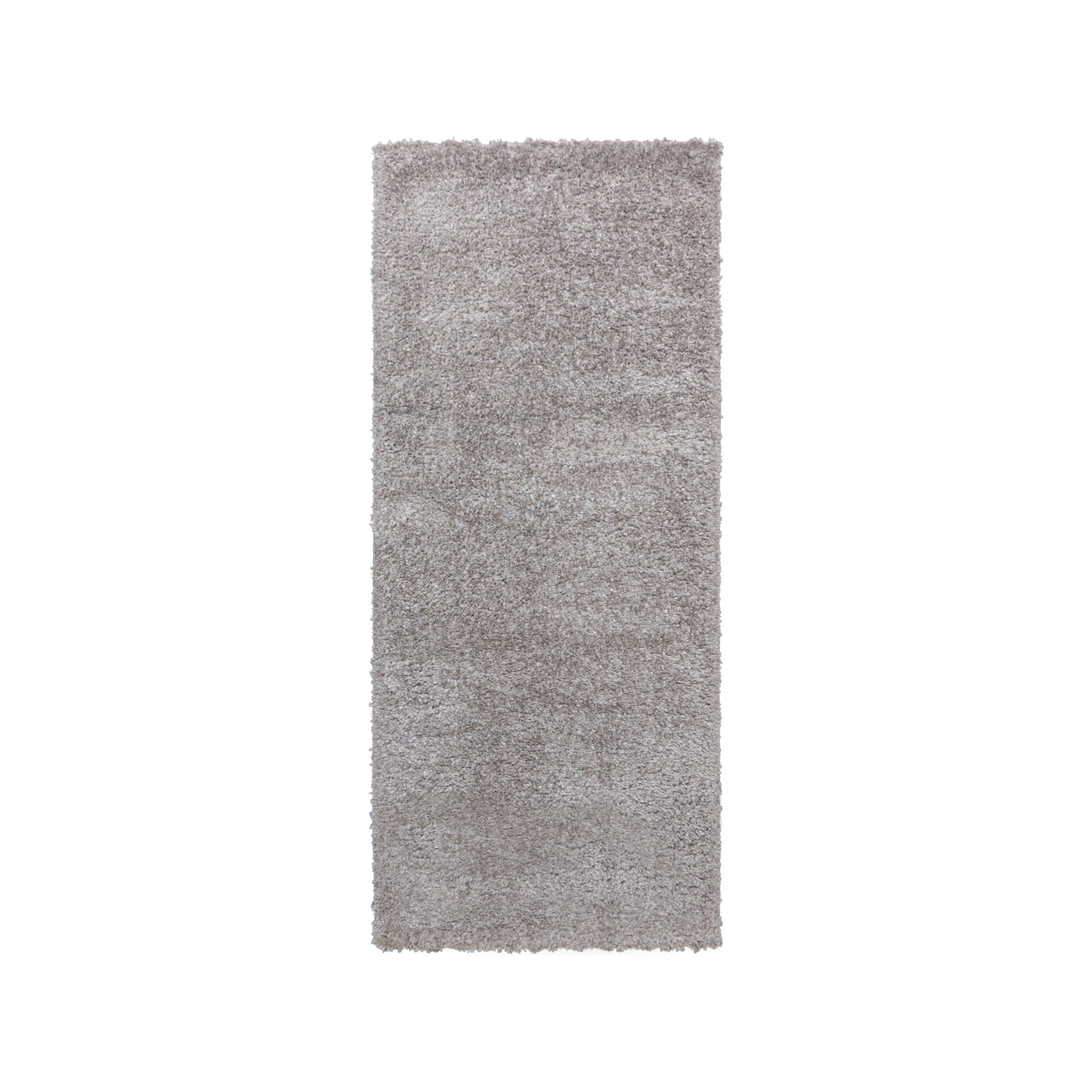 Thayer Gray Plush Microfiber Shag Runner Rug 2'x6'