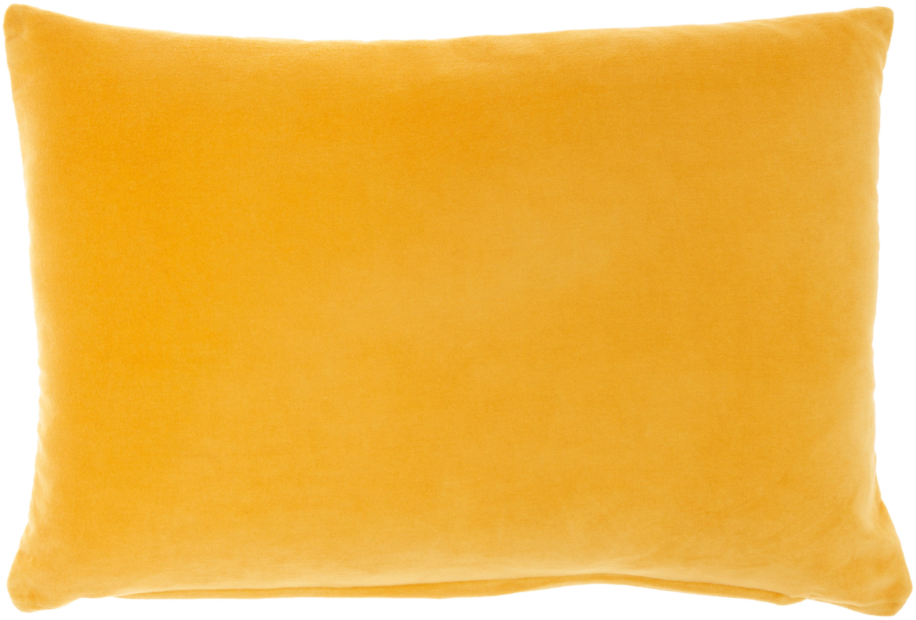 Mina Victory 798019077464 14-in x 20-in Yellow Rectangular Indoor Decorative Pillow